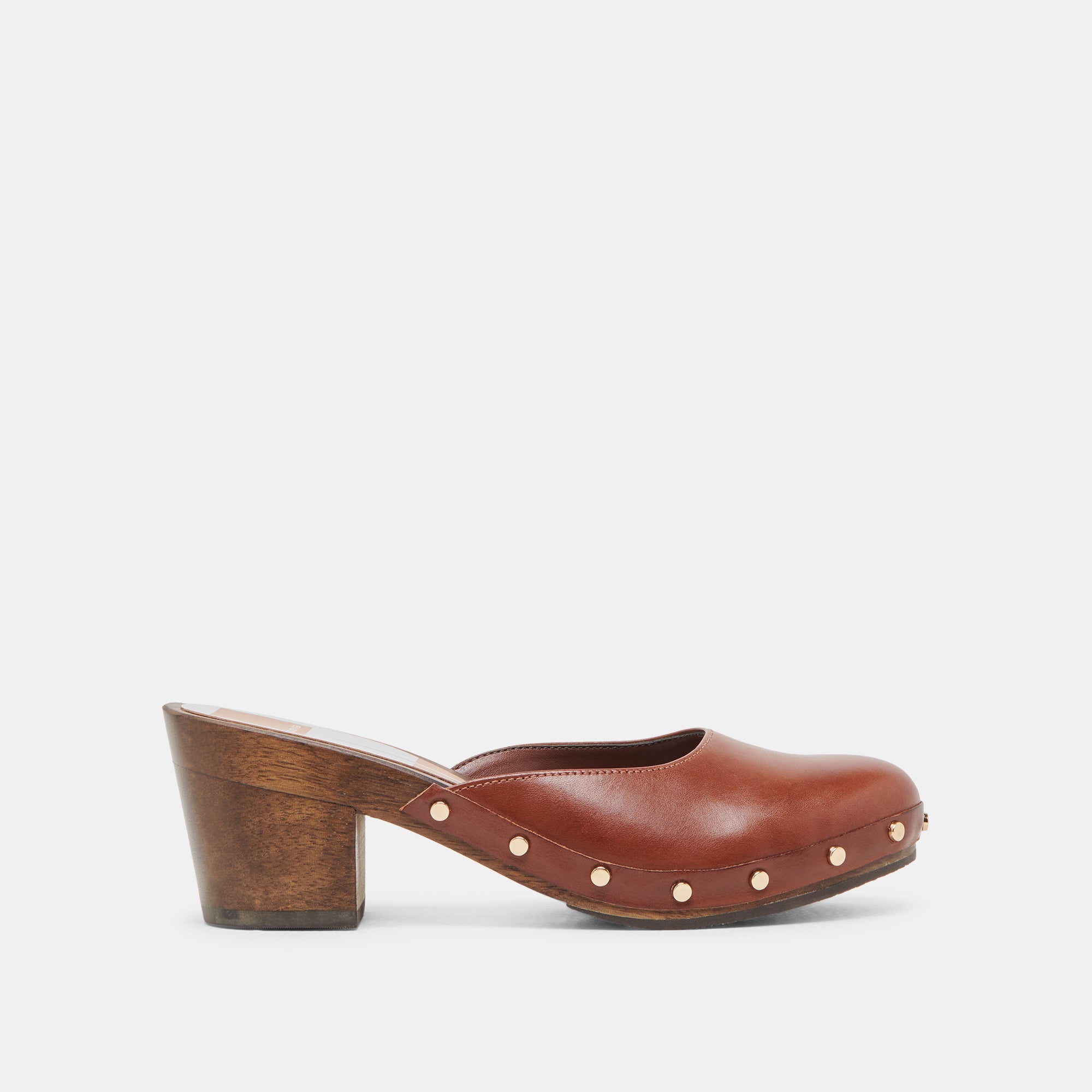 CAMYN HEELS BROWN LEATHER | Dolce Vita Women