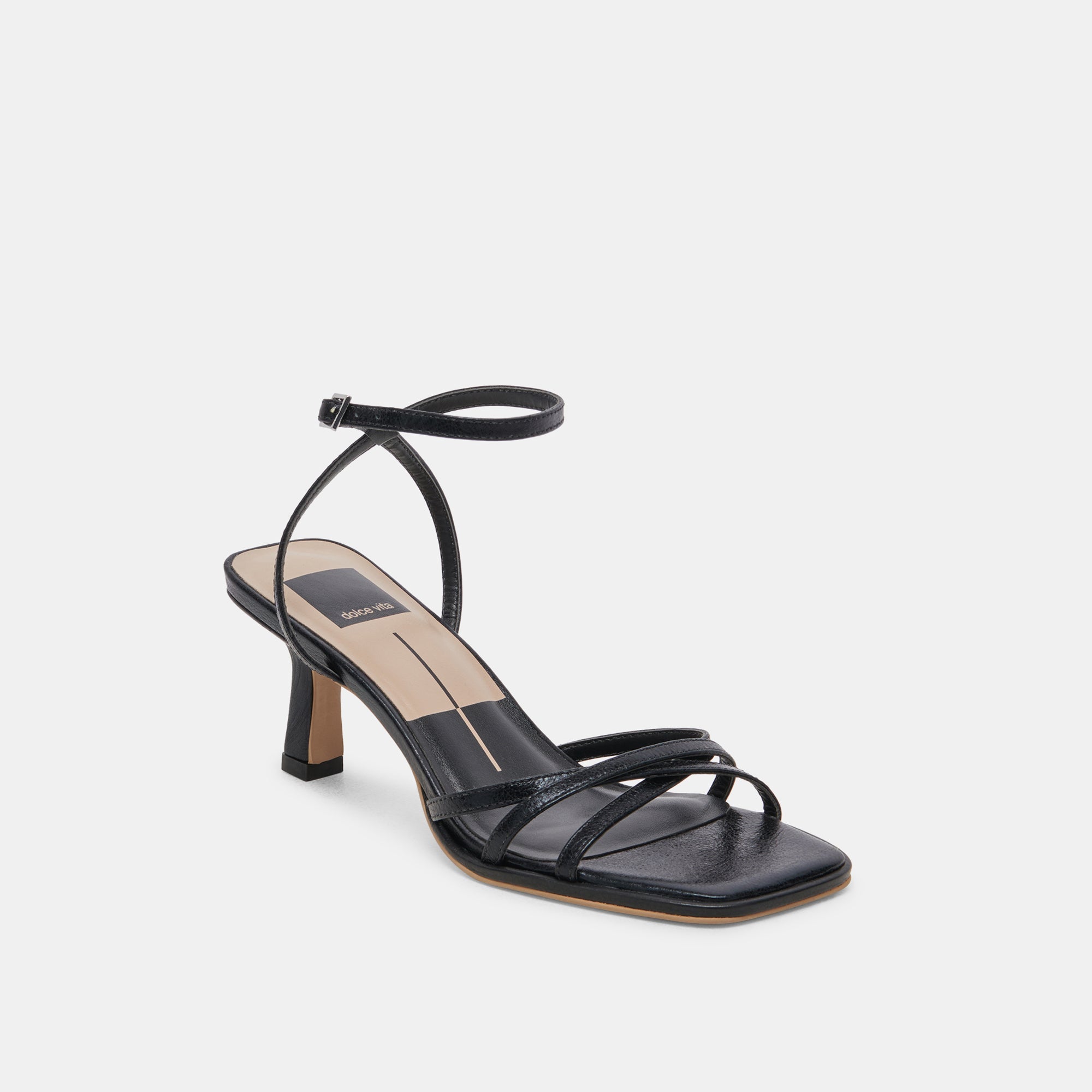 MANJI HEELS MIDNIGHT PATENT LEATHER | Women Dolce Vita
