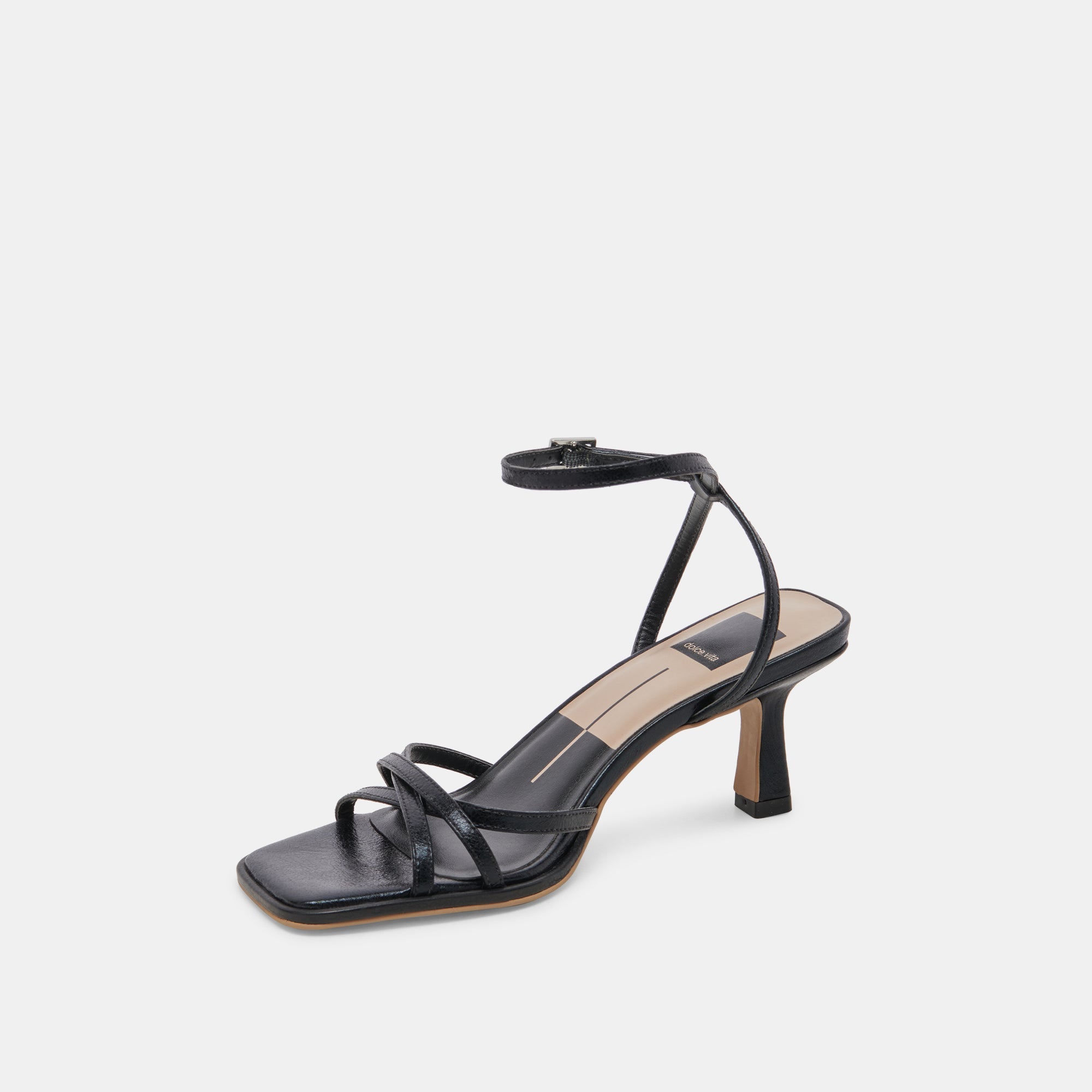 MANJI HEELS MIDNIGHT PATENT LEATHER | Women Dolce Vita