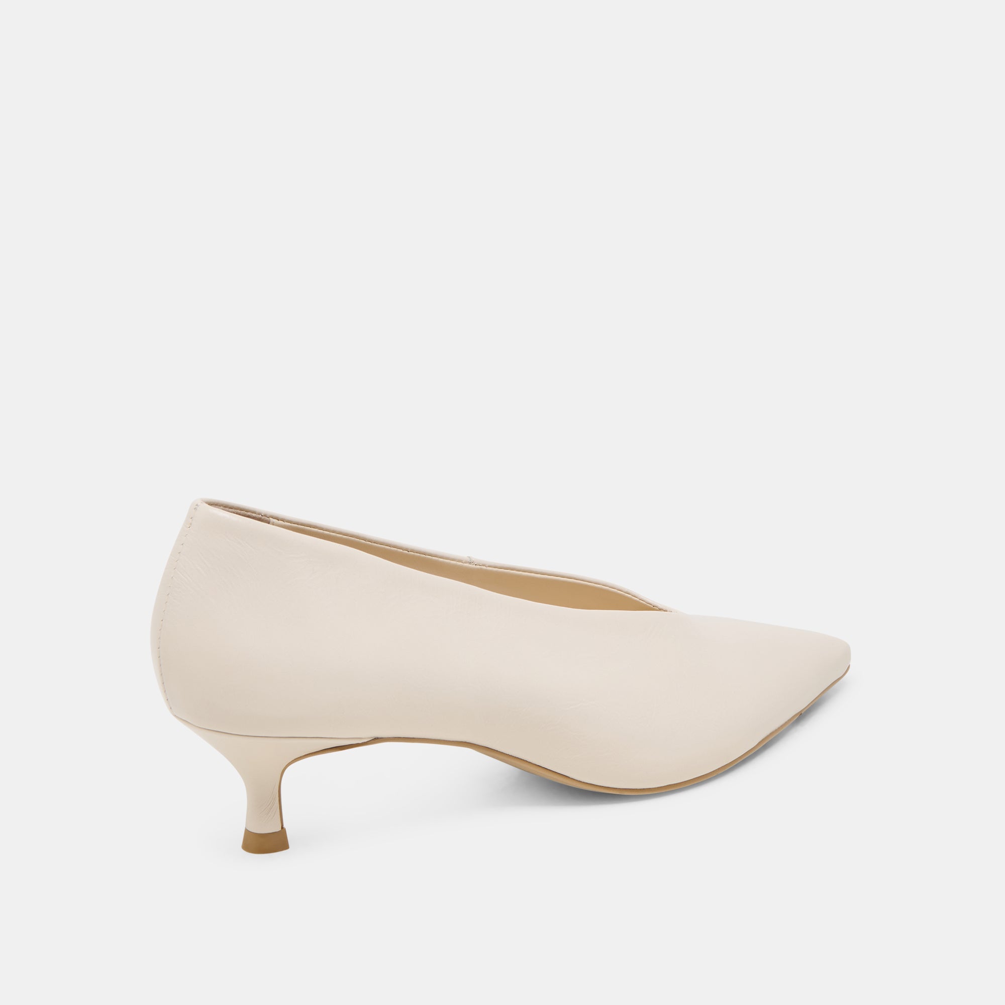 ALWYN HEELS BONE CRINKLE PATENT | Women Dolce Vita