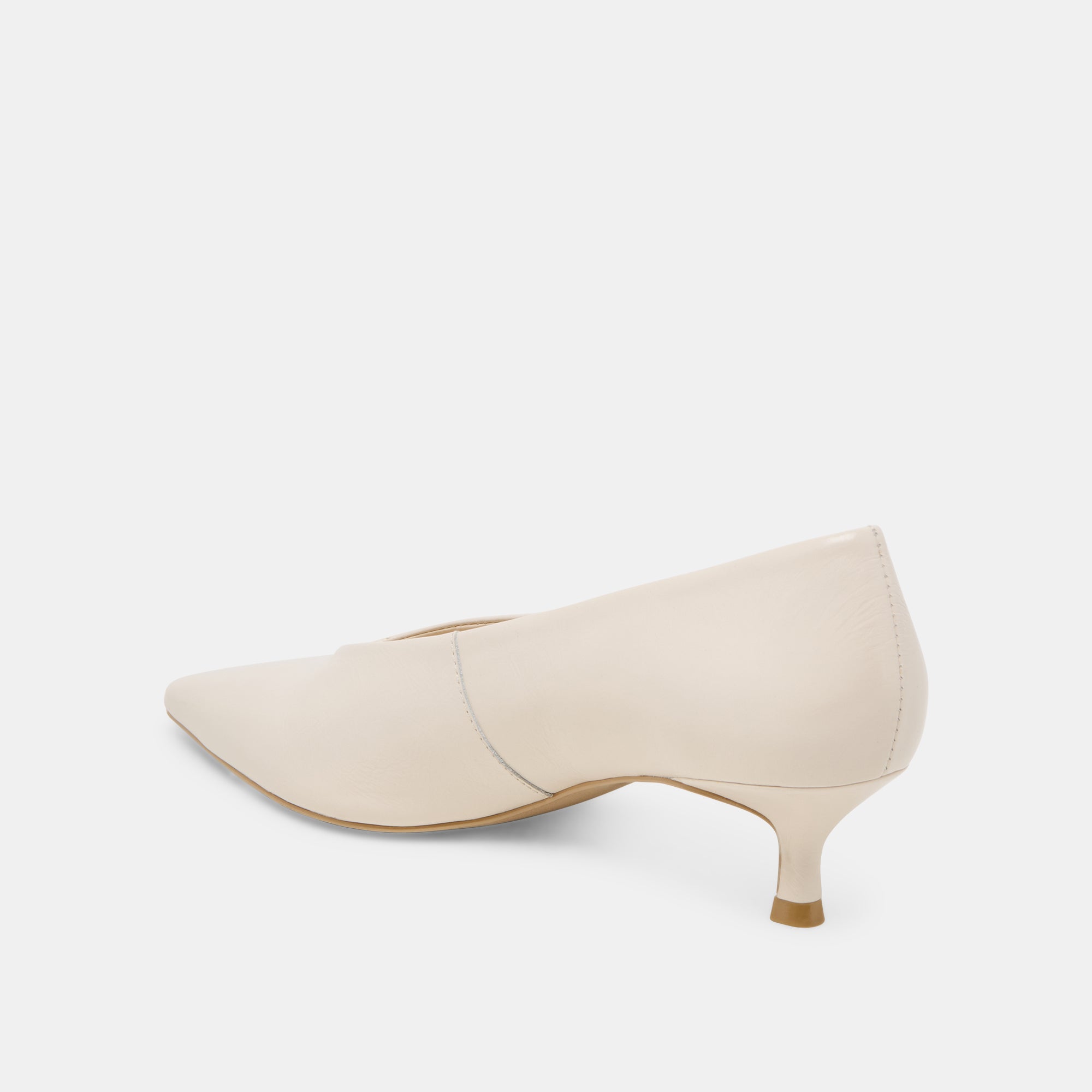 ALWYN HEELS BONE CRINKLE PATENT | Women Dolce Vita