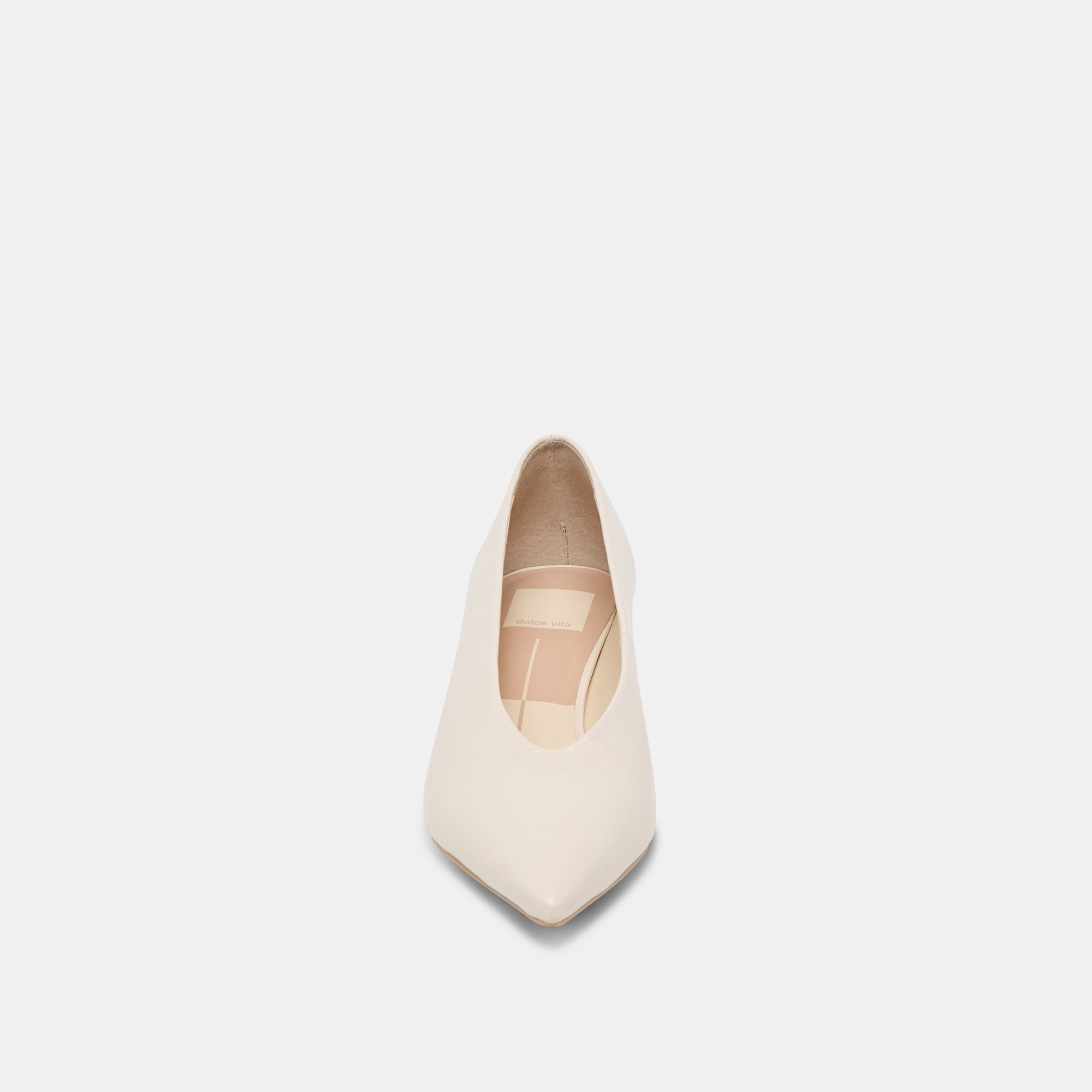 ALWYN HEELS BONE CRINKLE PATENT | Women Dolce Vita