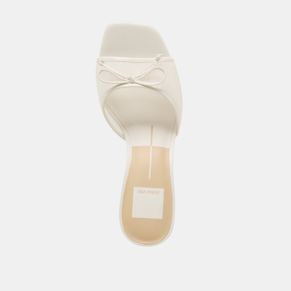 Galen White Tulle Heels | Dolce Vita Women