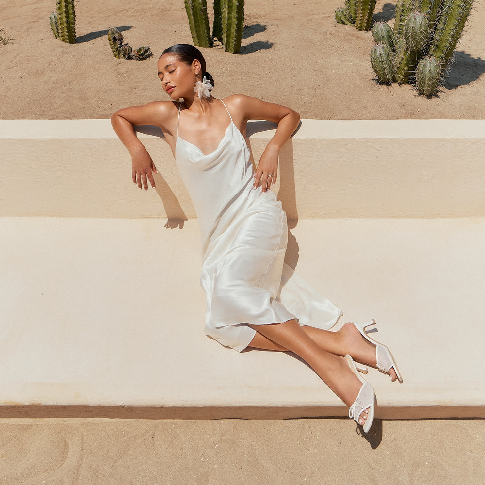 Galen White Tulle Heels | Dolce Vita Women