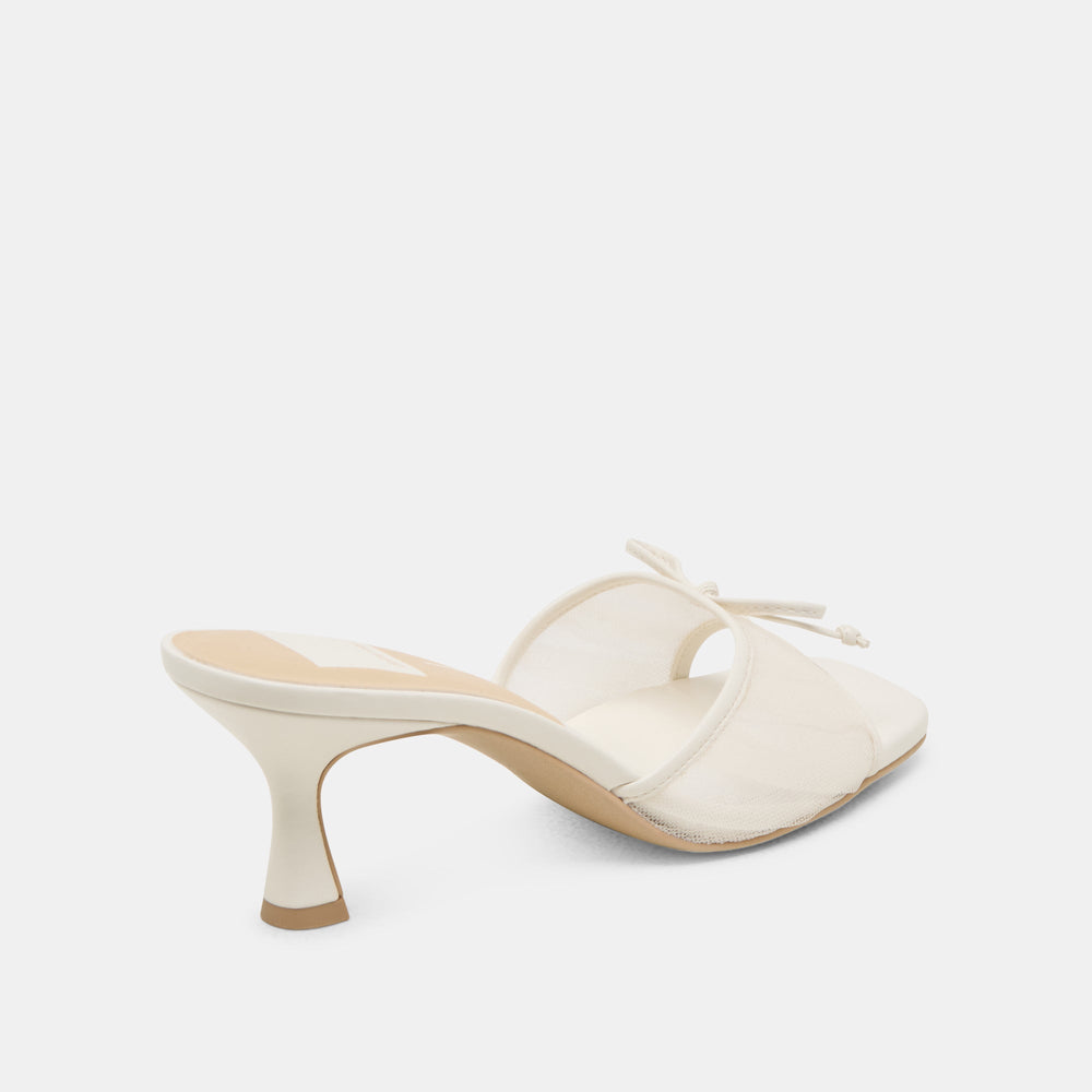 Galen White Tulle Heels | Dolce Vita Women