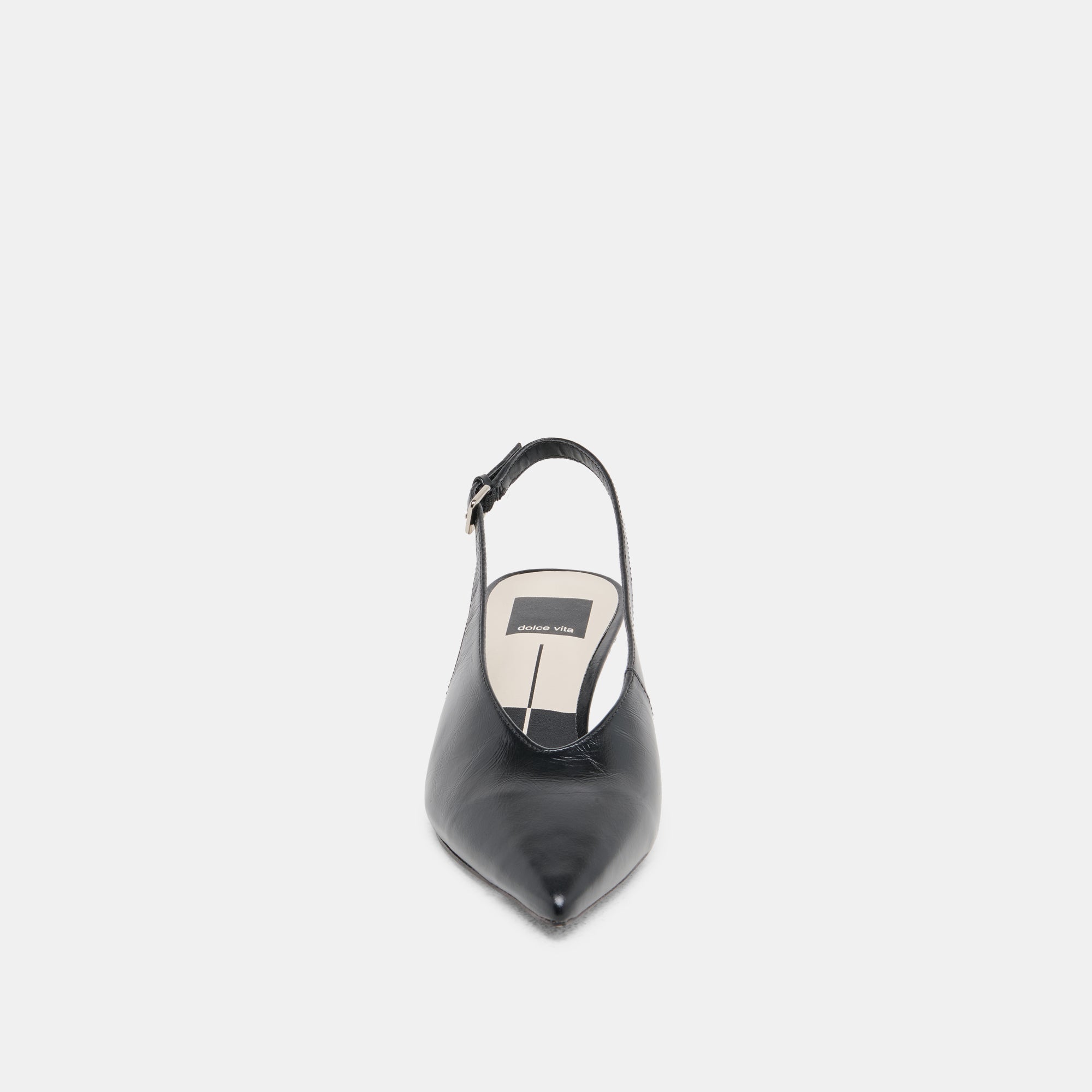 ALENNA HEELS MIDNIGHT CRINKLE PATENT | Women Dolce Vita