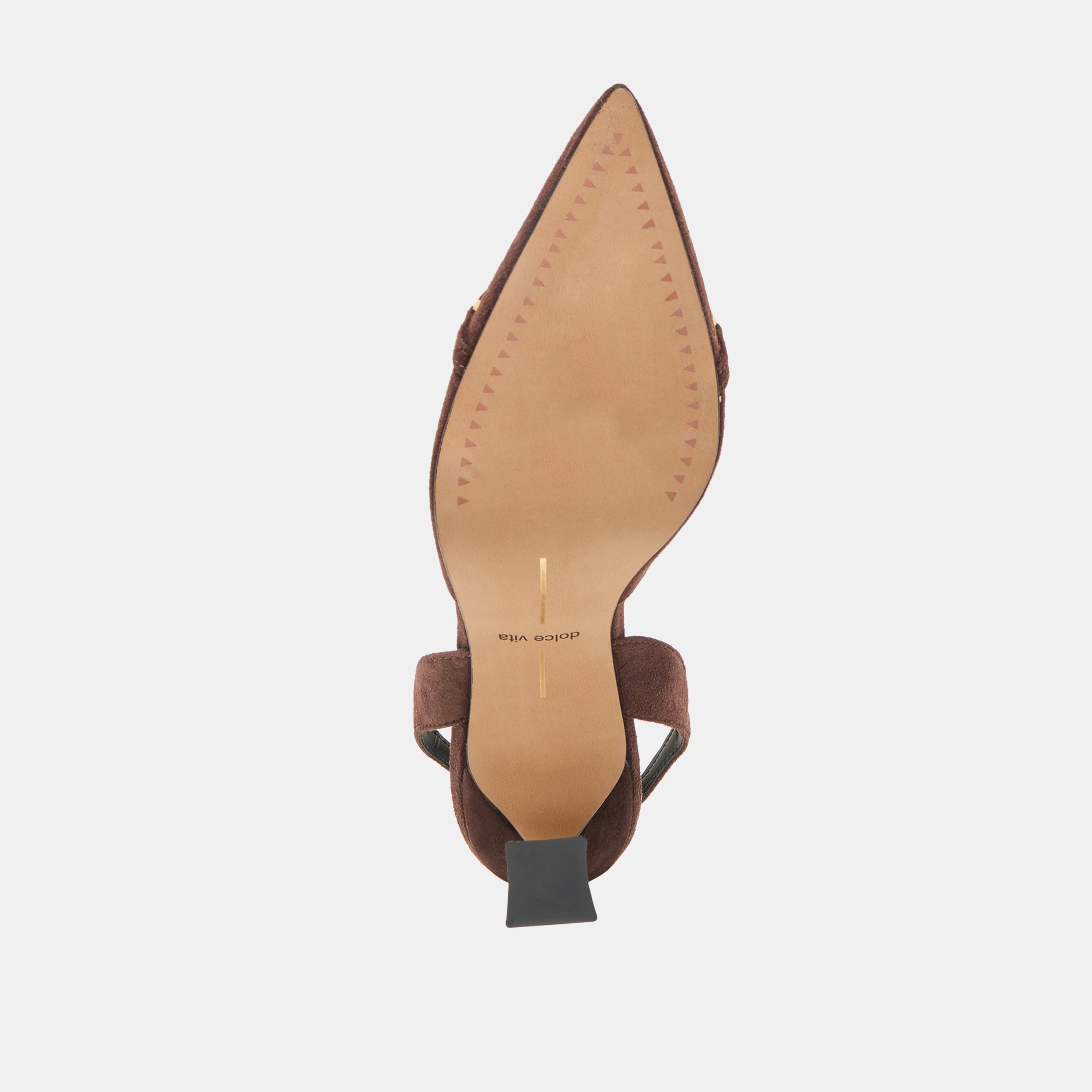 Malik Mahogany Nubuck Heels | Dolce Vita Women