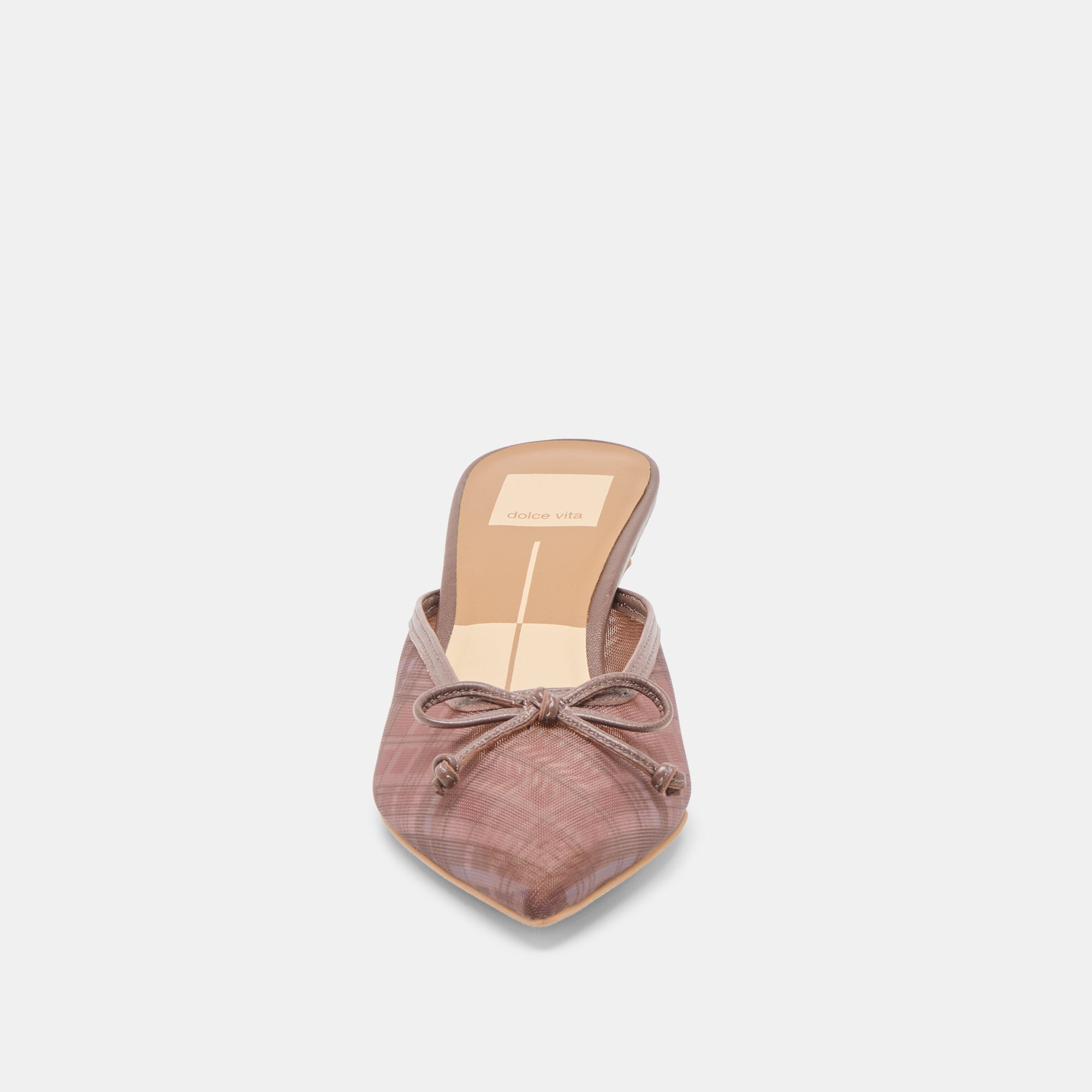 Cleo Cognac Plaid Mesh Heels | Dolce Vita Women