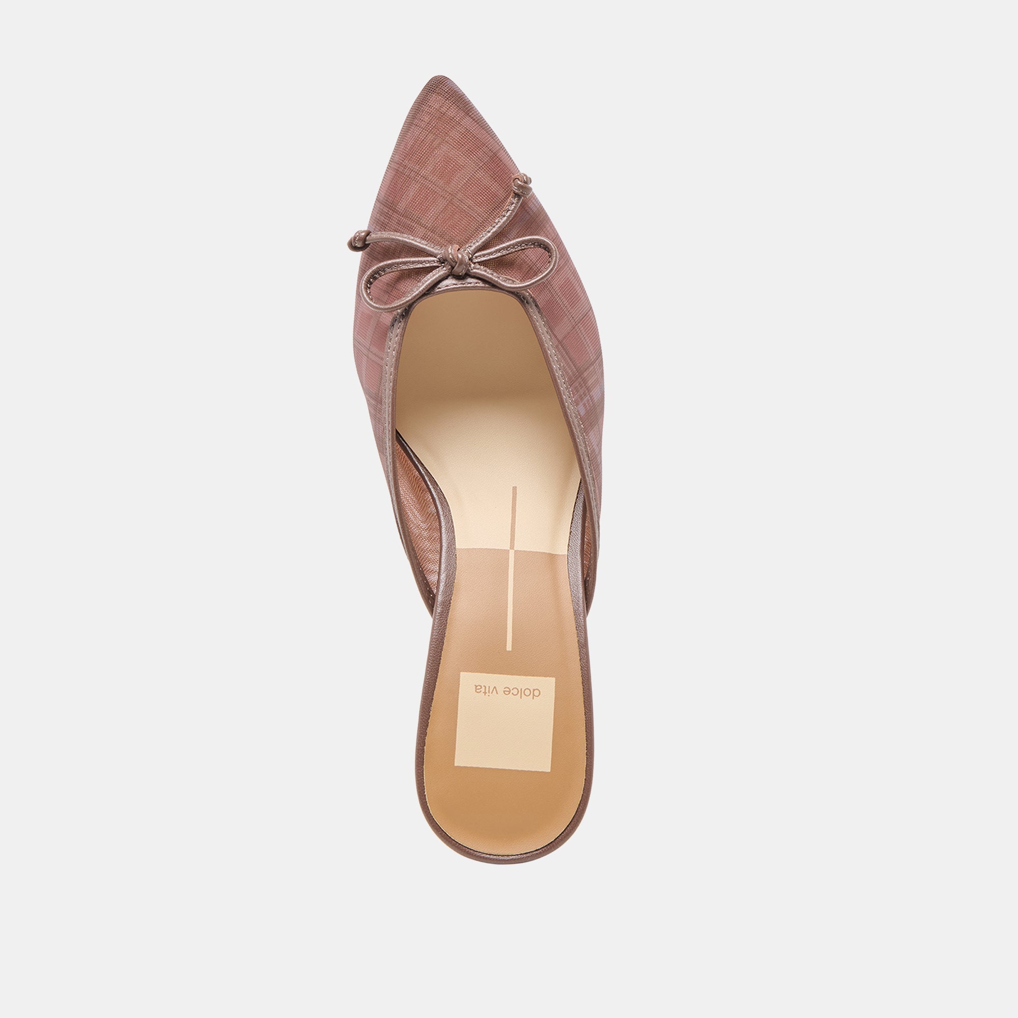 Cleo Cognac Plaid Mesh Heels | Dolce Vita Women