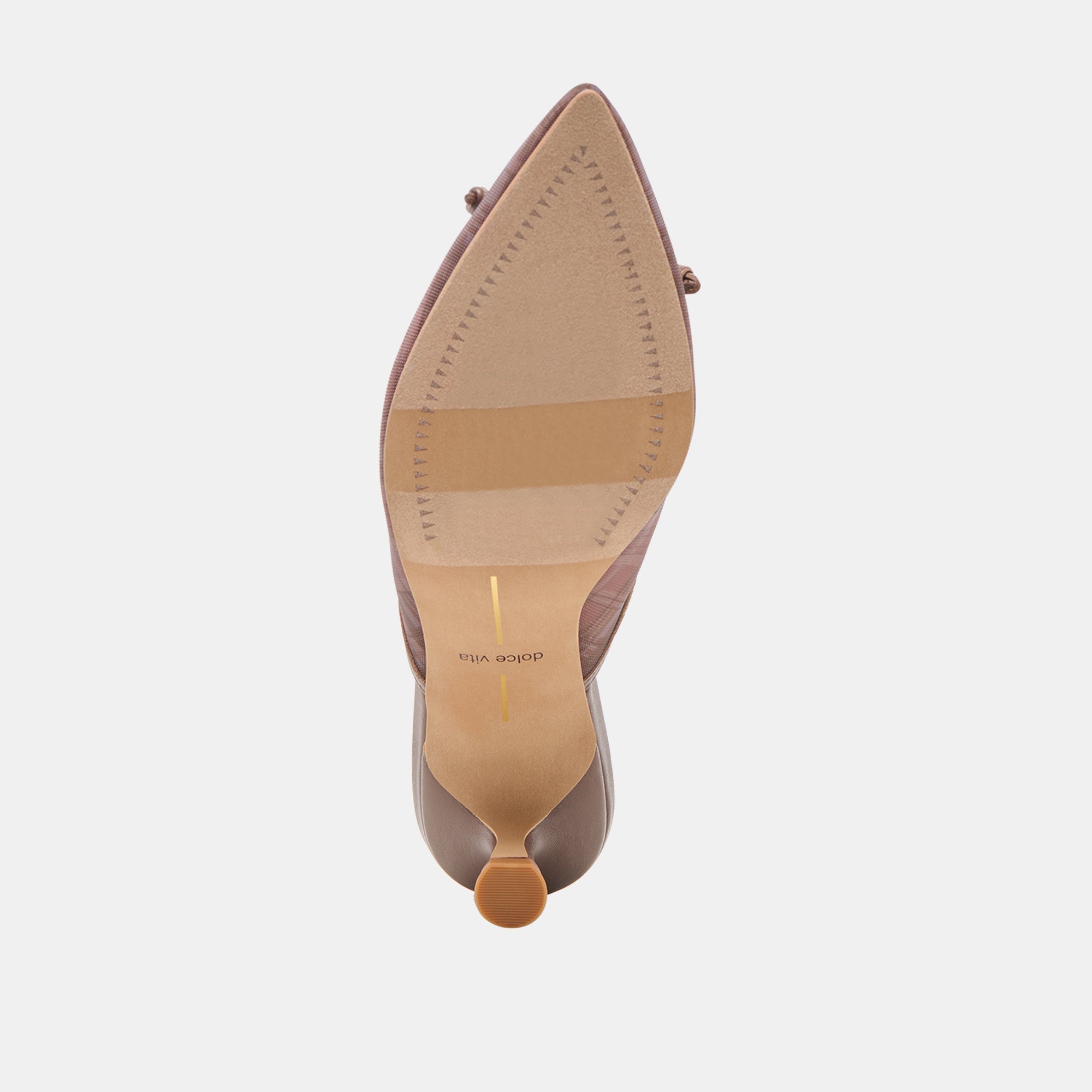 Cleo Cognac Plaid Mesh Heels | Dolce Vita Women