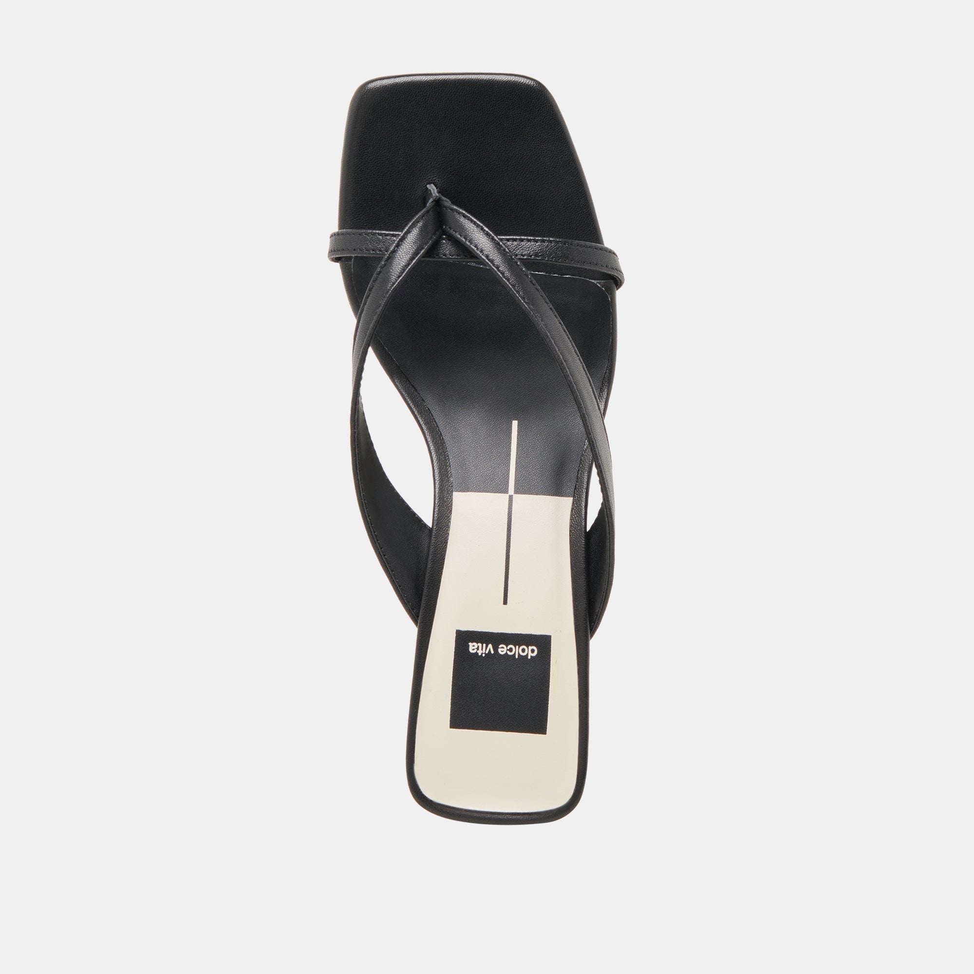 BREVEL HEELS ONYX LEATHER | Dolce Vita Women