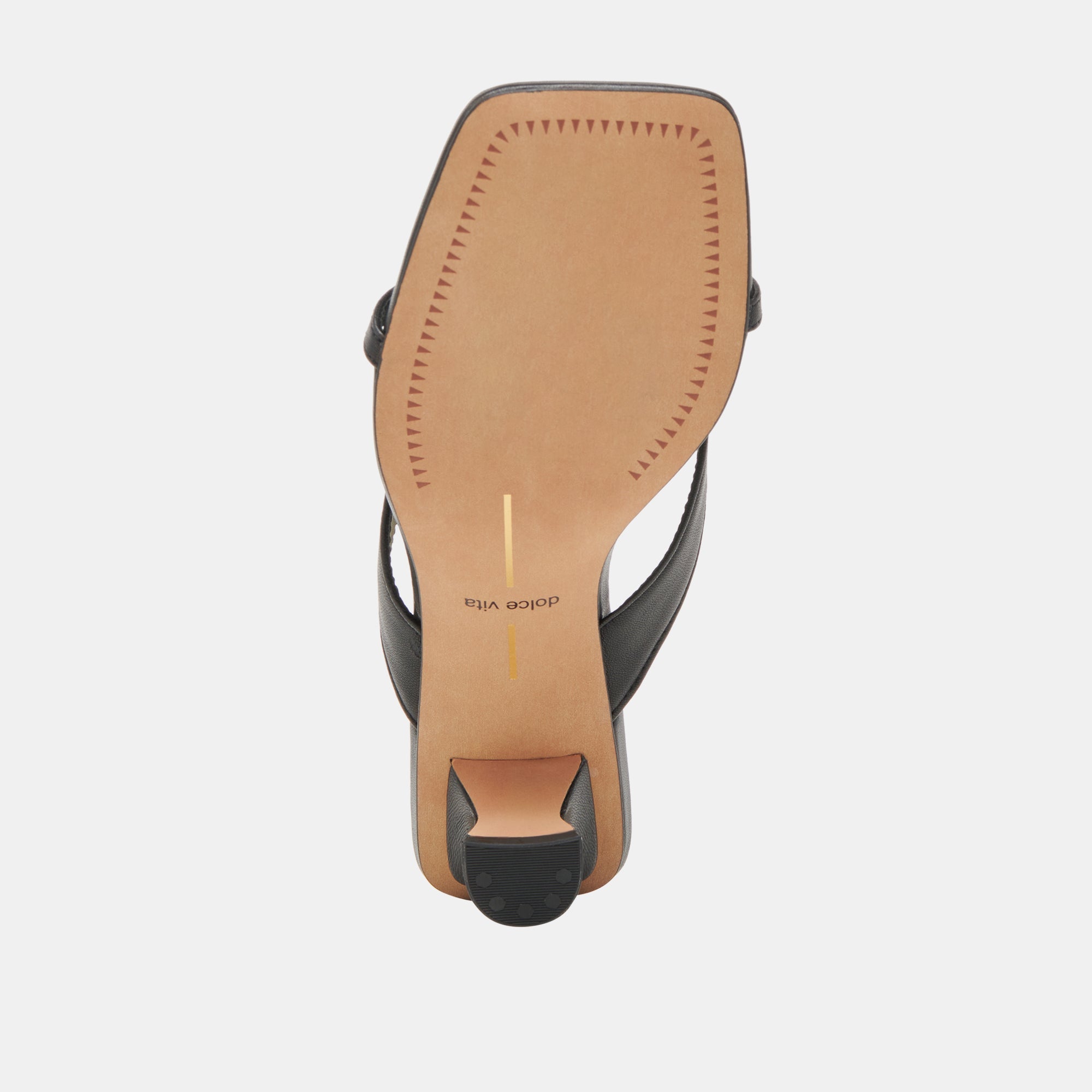 BREVEL HEELS ONYX LEATHER | Dolce Vita Women