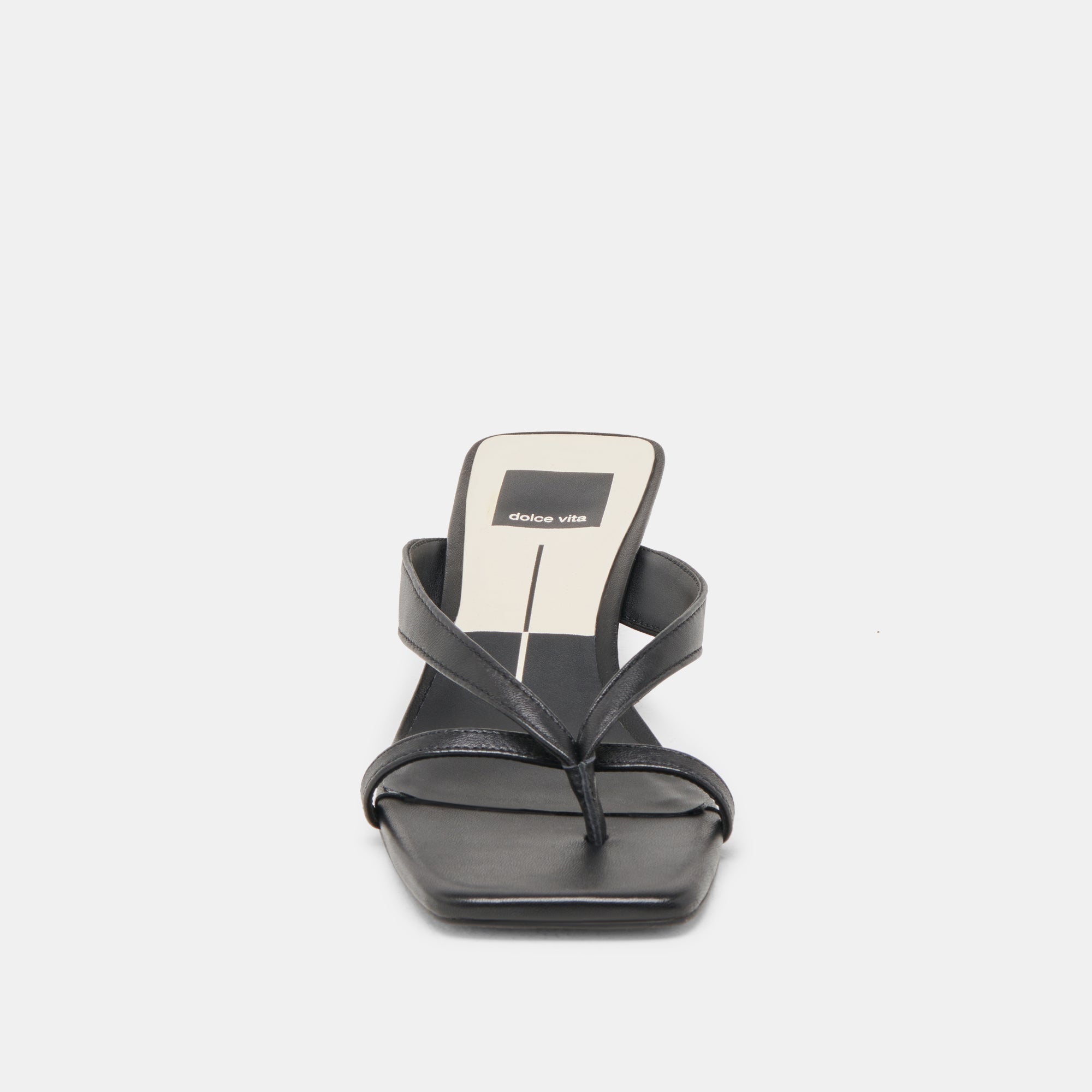 BREVEL HEELS ONYX LEATHER | Dolce Vita Women