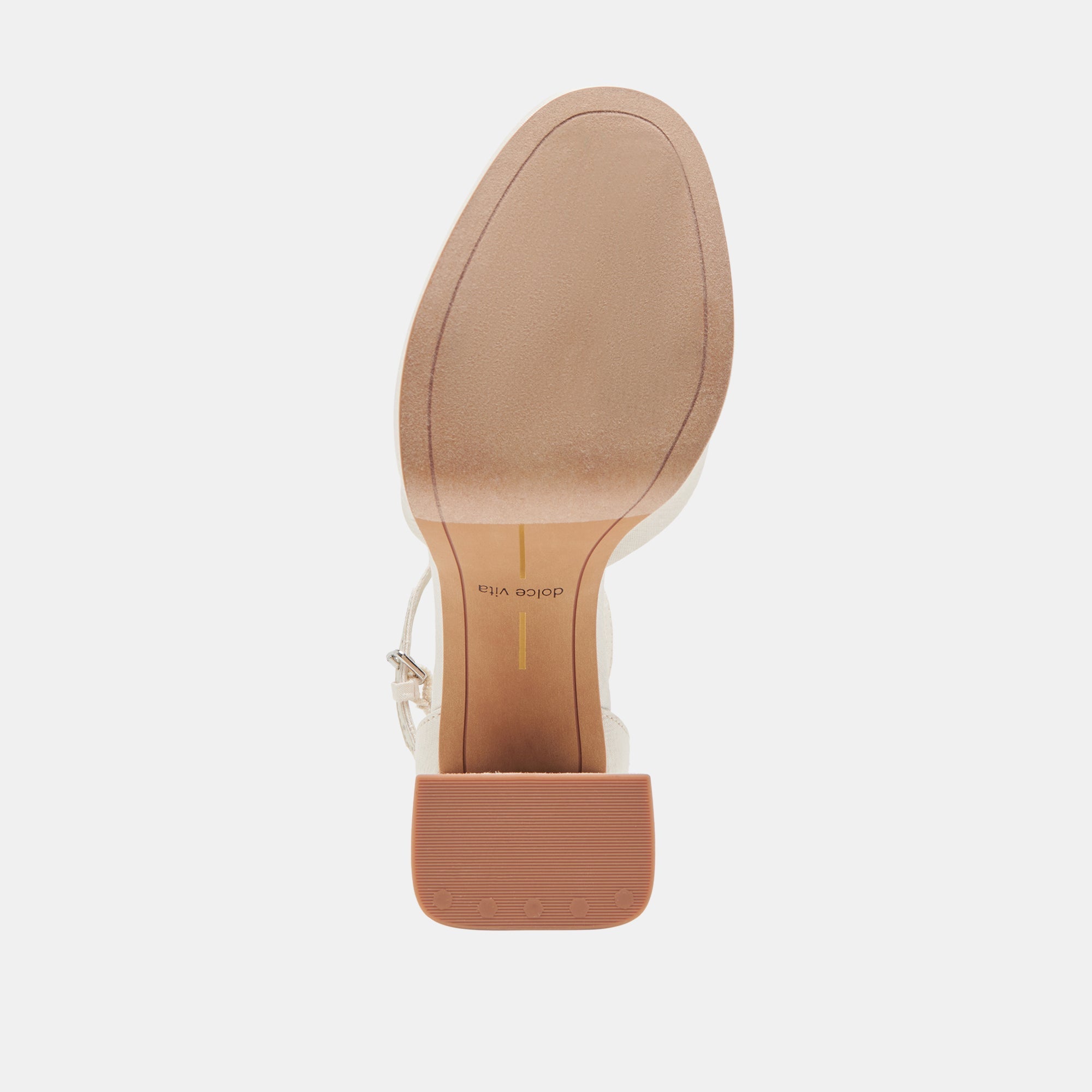 PANDRO WIDE HEELS WHITE SATIN | Dolce Vita Women