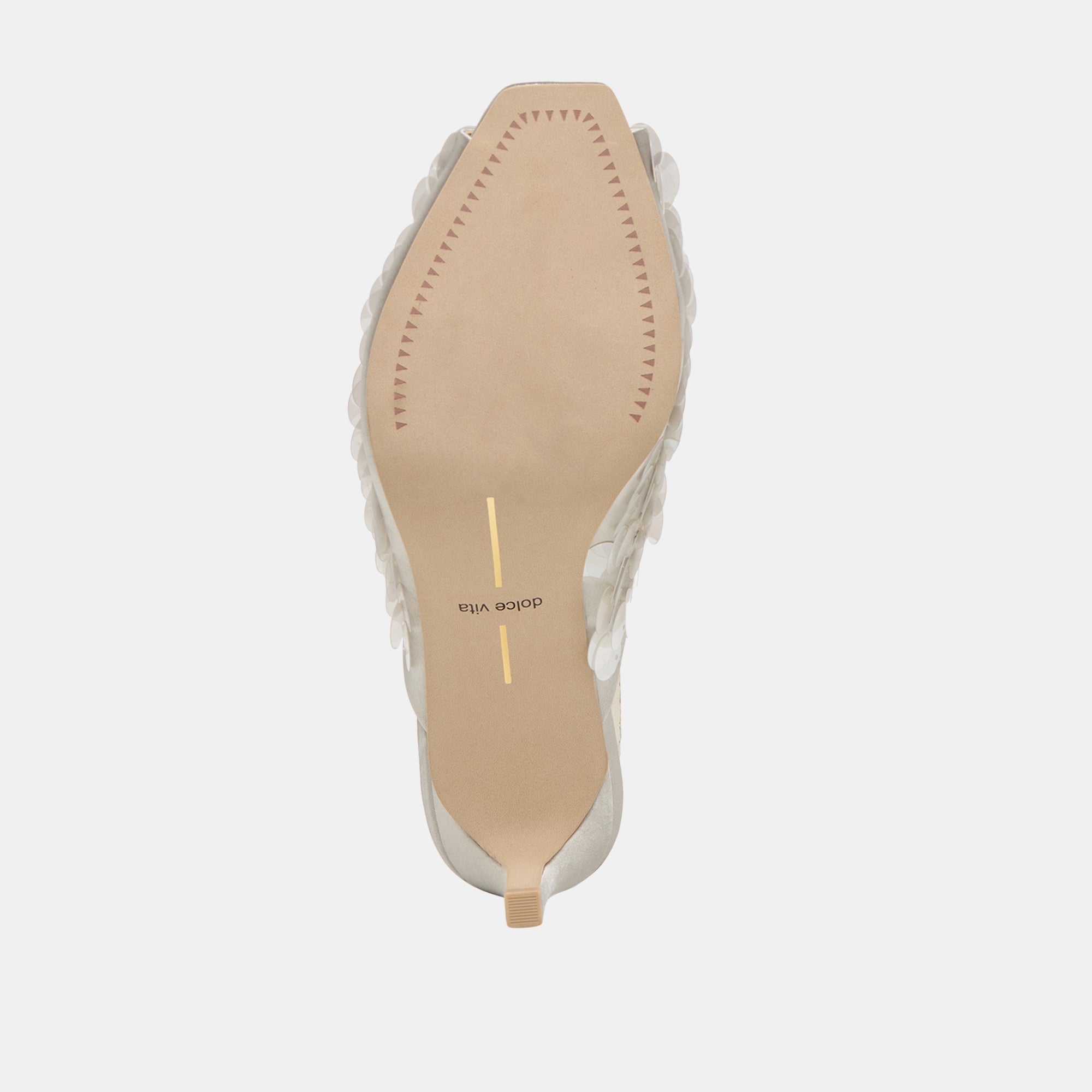 Samary Confetti Silver Satin Heels | Dolce Vita Women
