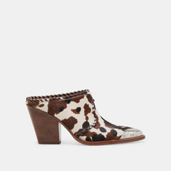 Jolyn Cocoa Taurus Calf Hair Heels | Women Dolce Vita