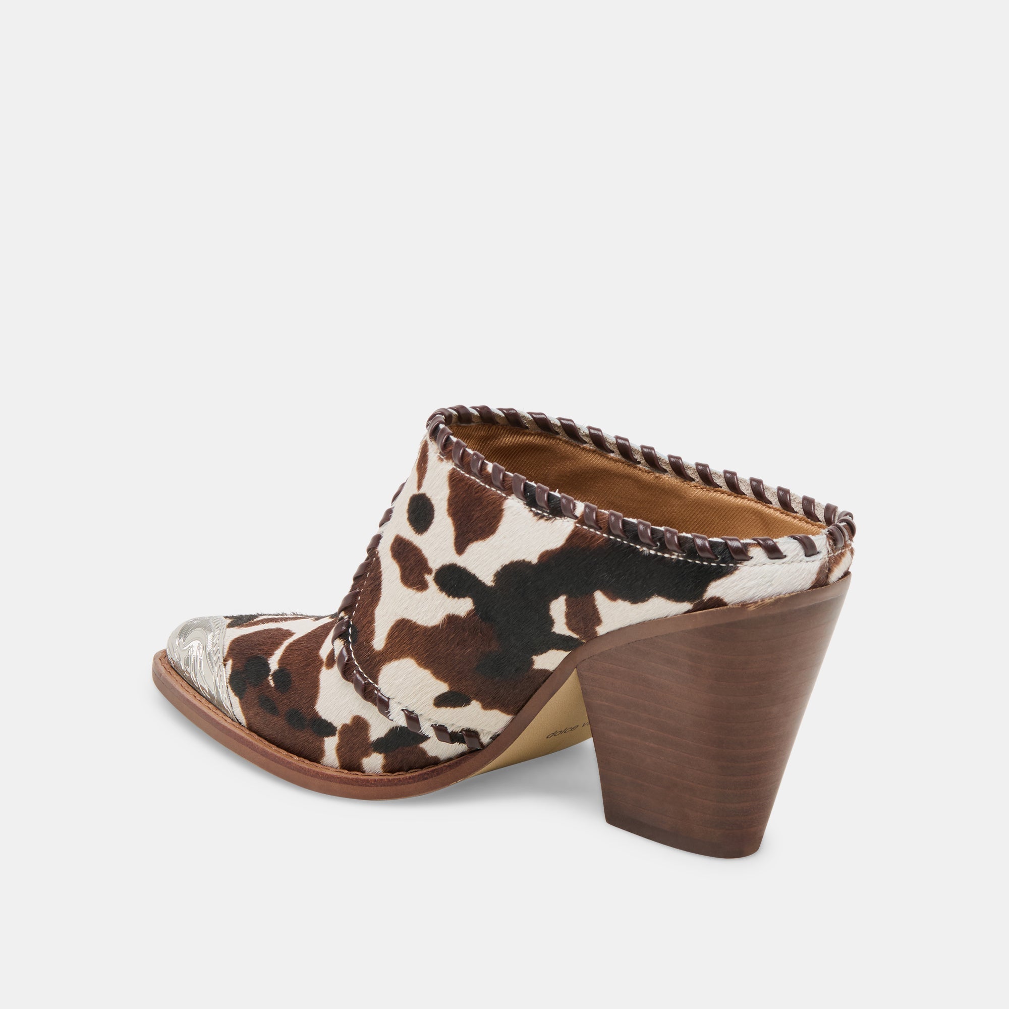Jolyn Cocoa Taurus Calf Hair Heels | Women Dolce Vita