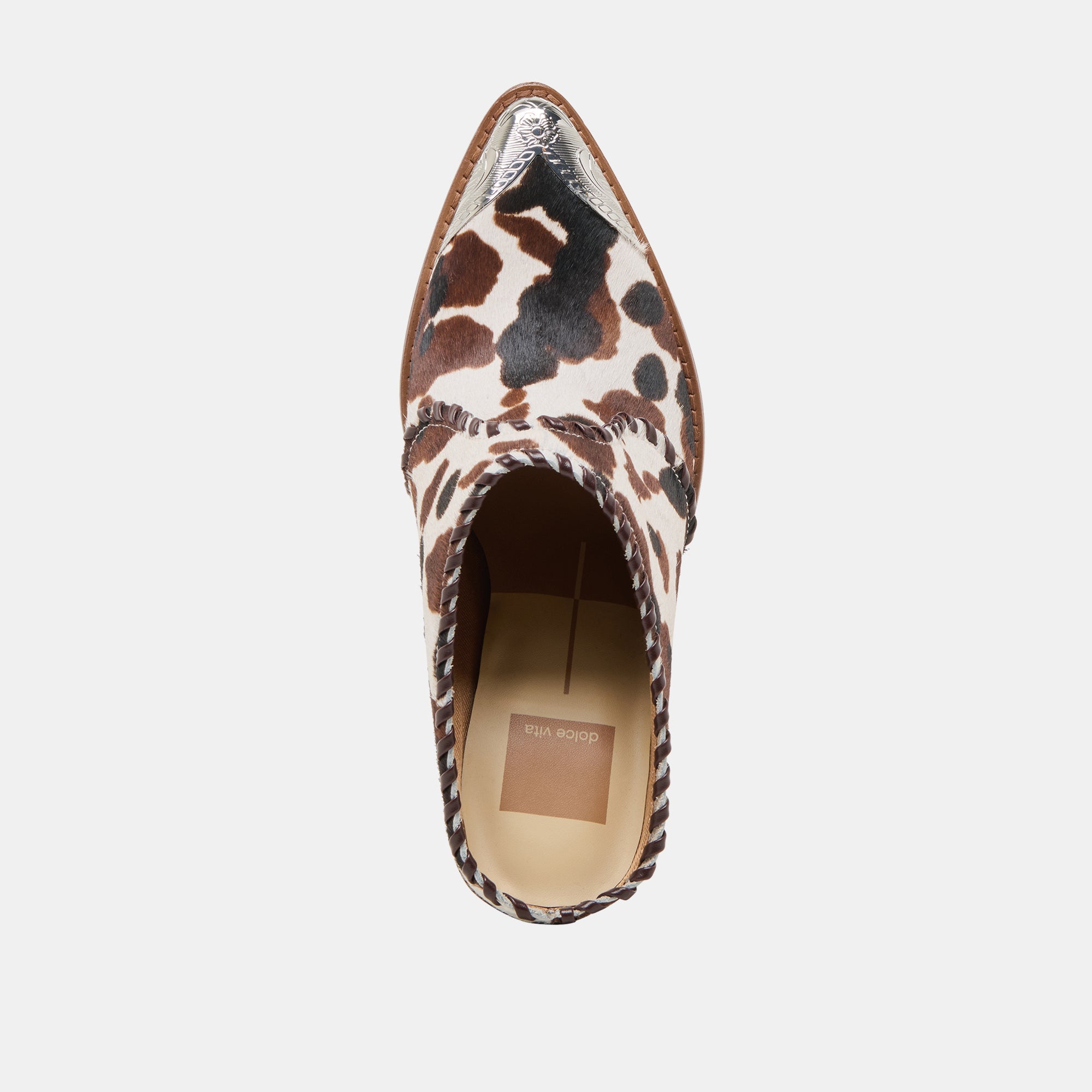 Jolyn Cocoa Taurus Calf Hair Heels | Women Dolce Vita