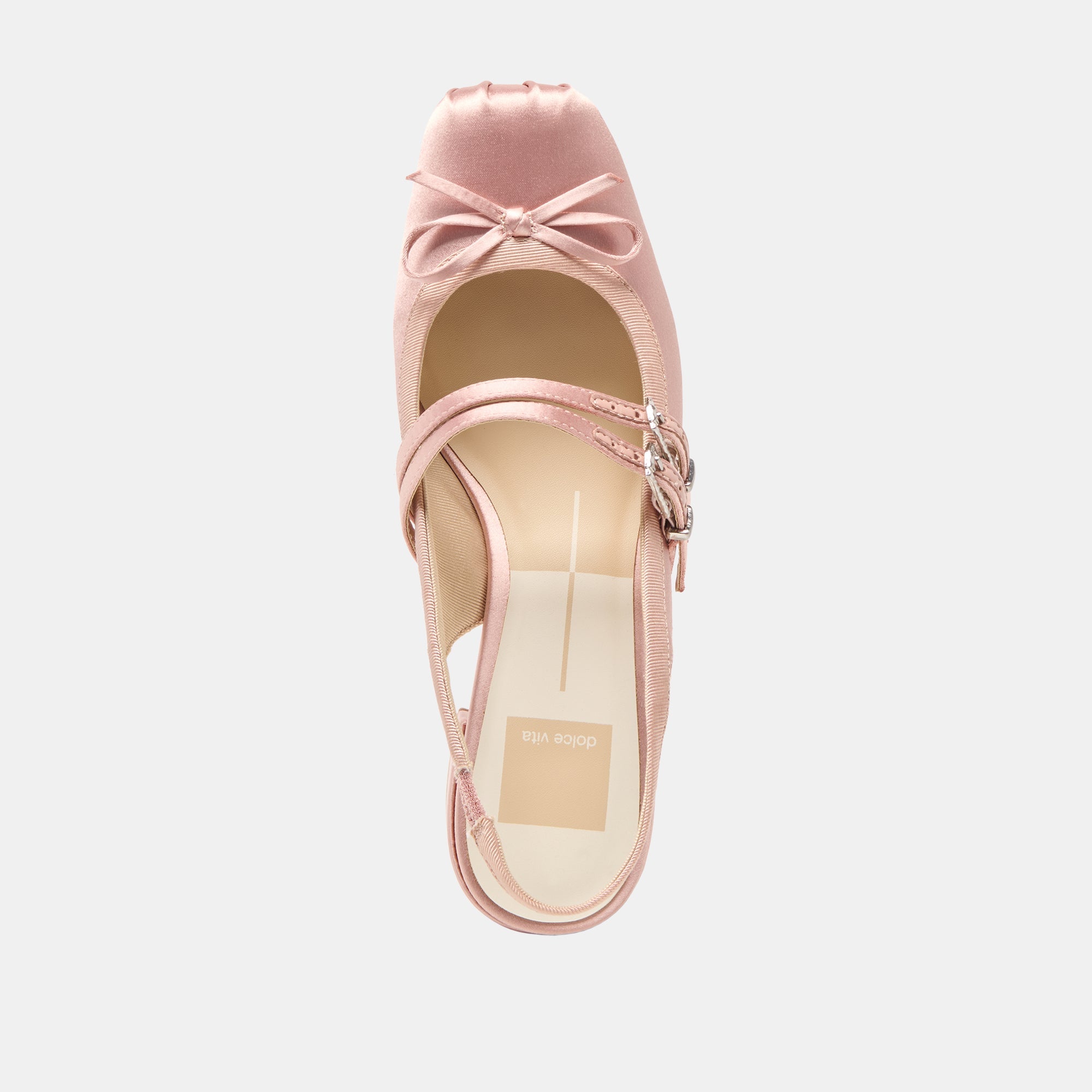 Loris Blush Satin Heels | Women Dolce Vita