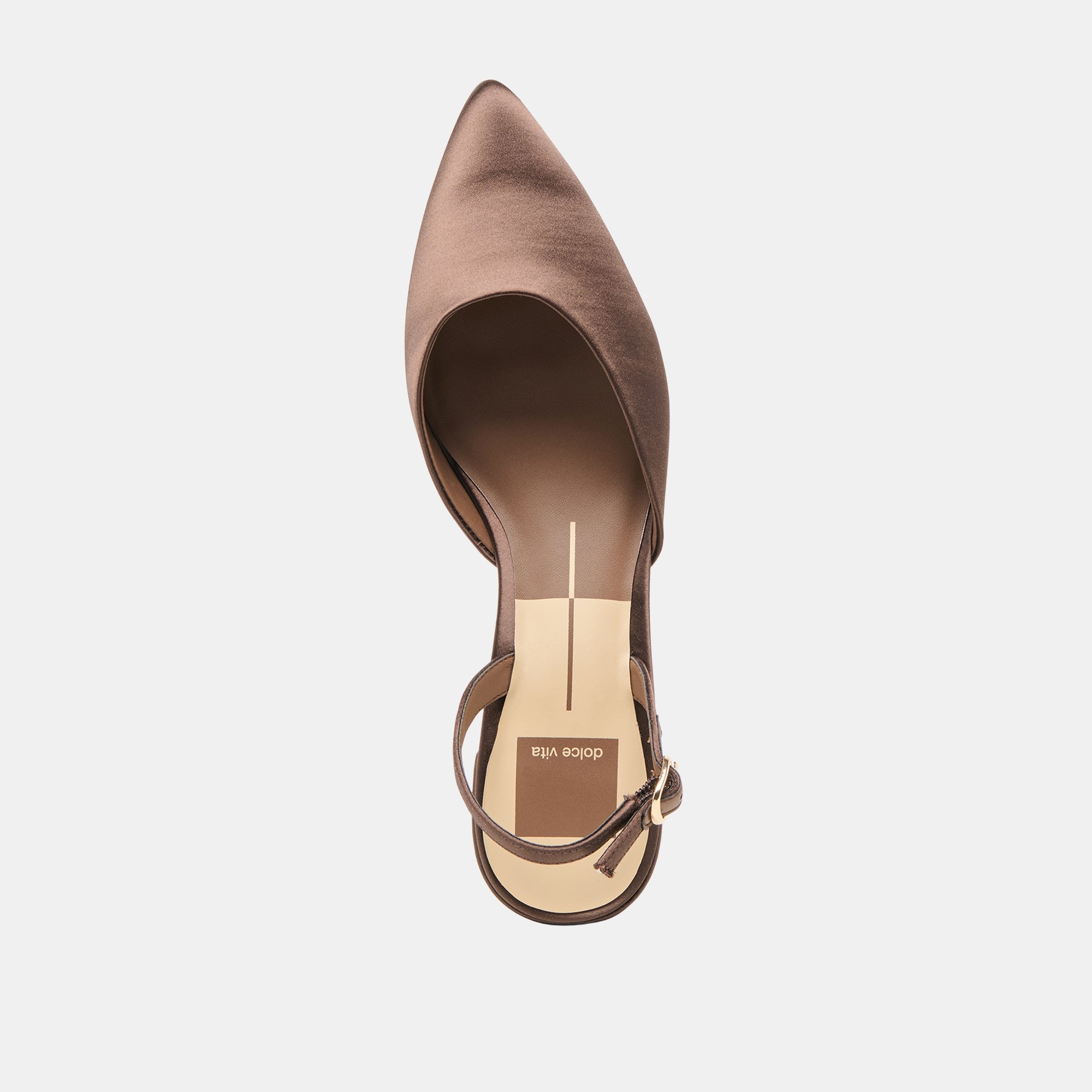 Carel Dk Brown Satin Heels | Dolce Vita Women