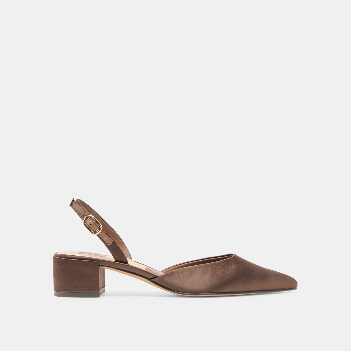 Carel Dk Brown Satin Heels | Dolce Vita Women