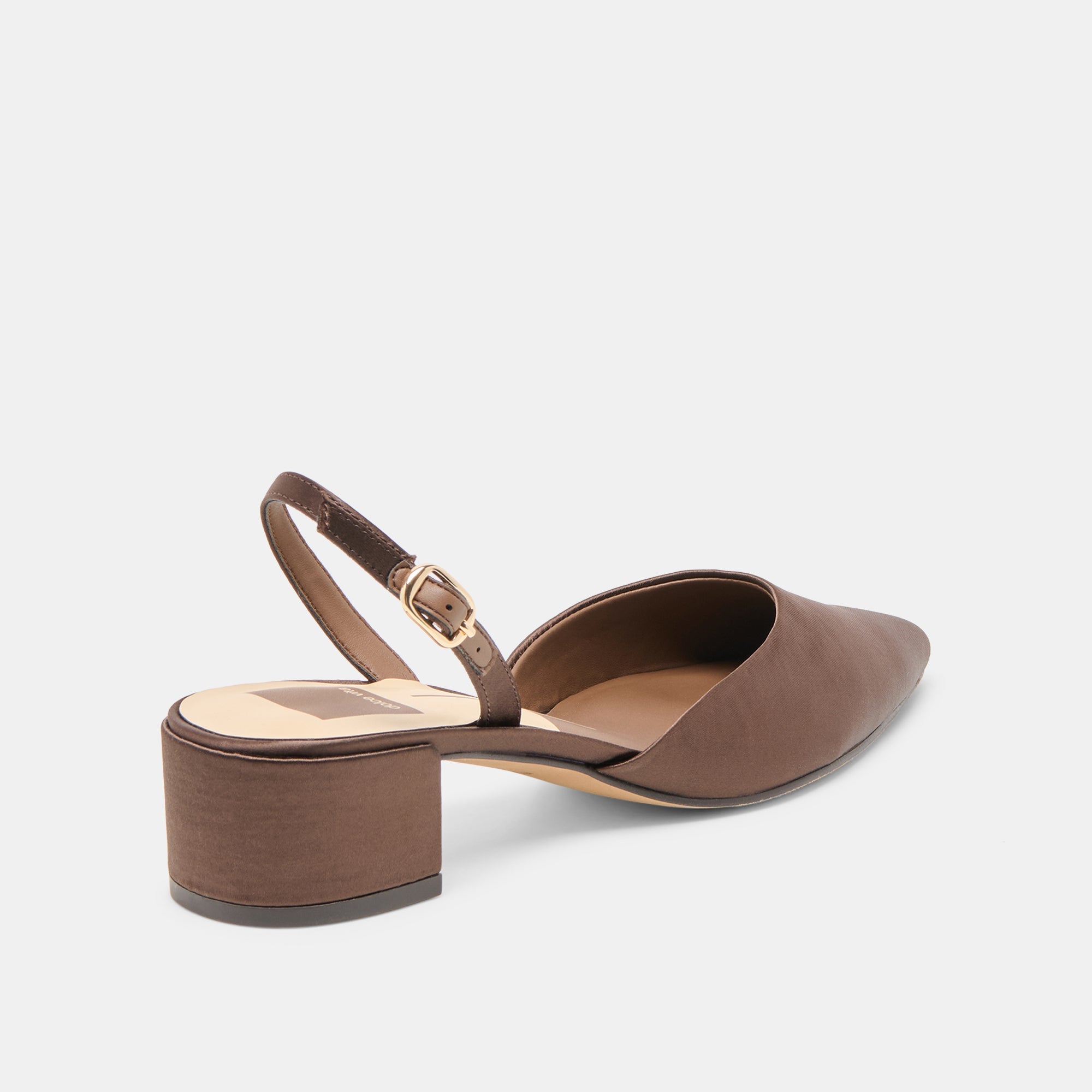 Carel Dk Brown Satin Heels | Dolce Vita Women