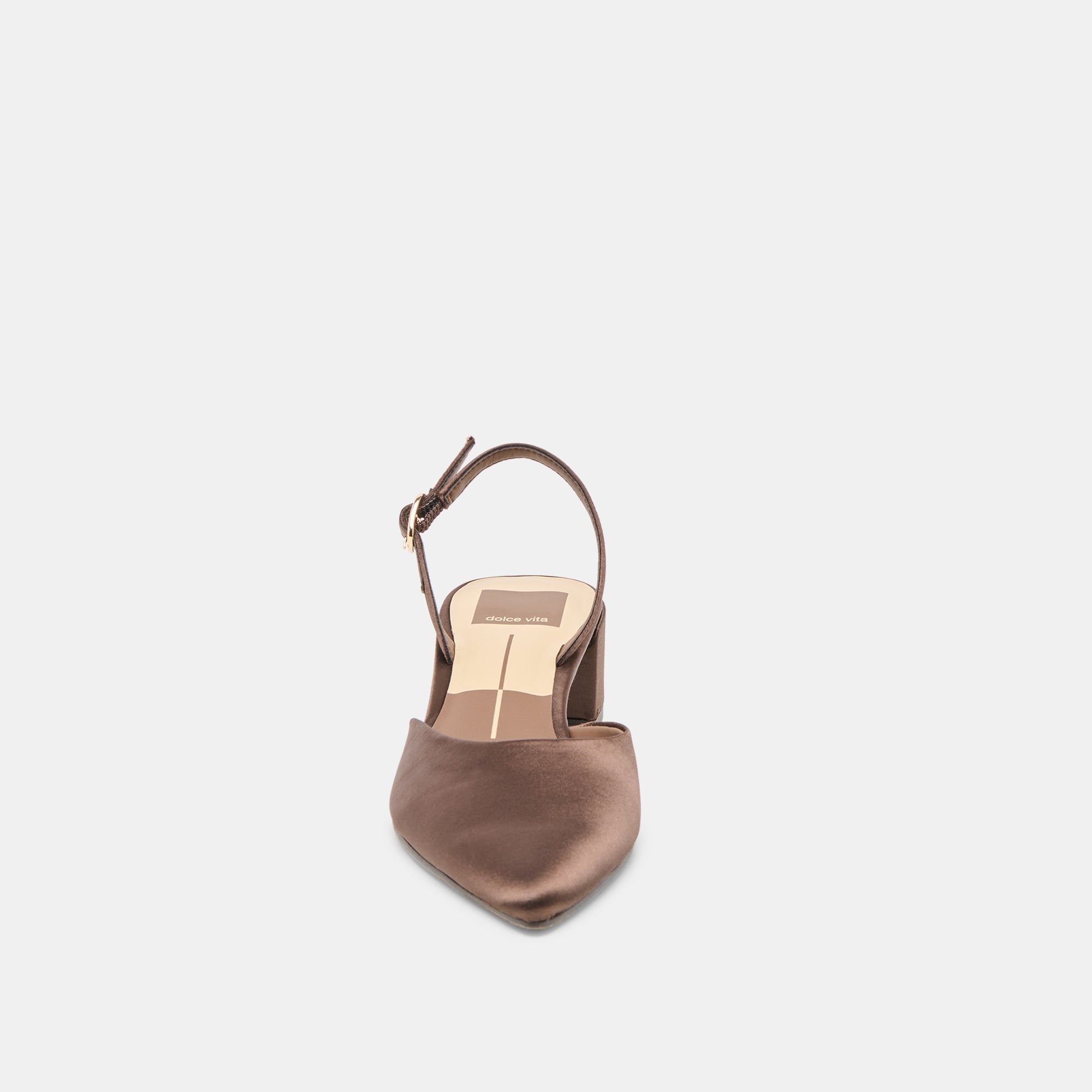 Carel Dk Brown Satin Heels | Dolce Vita Women
