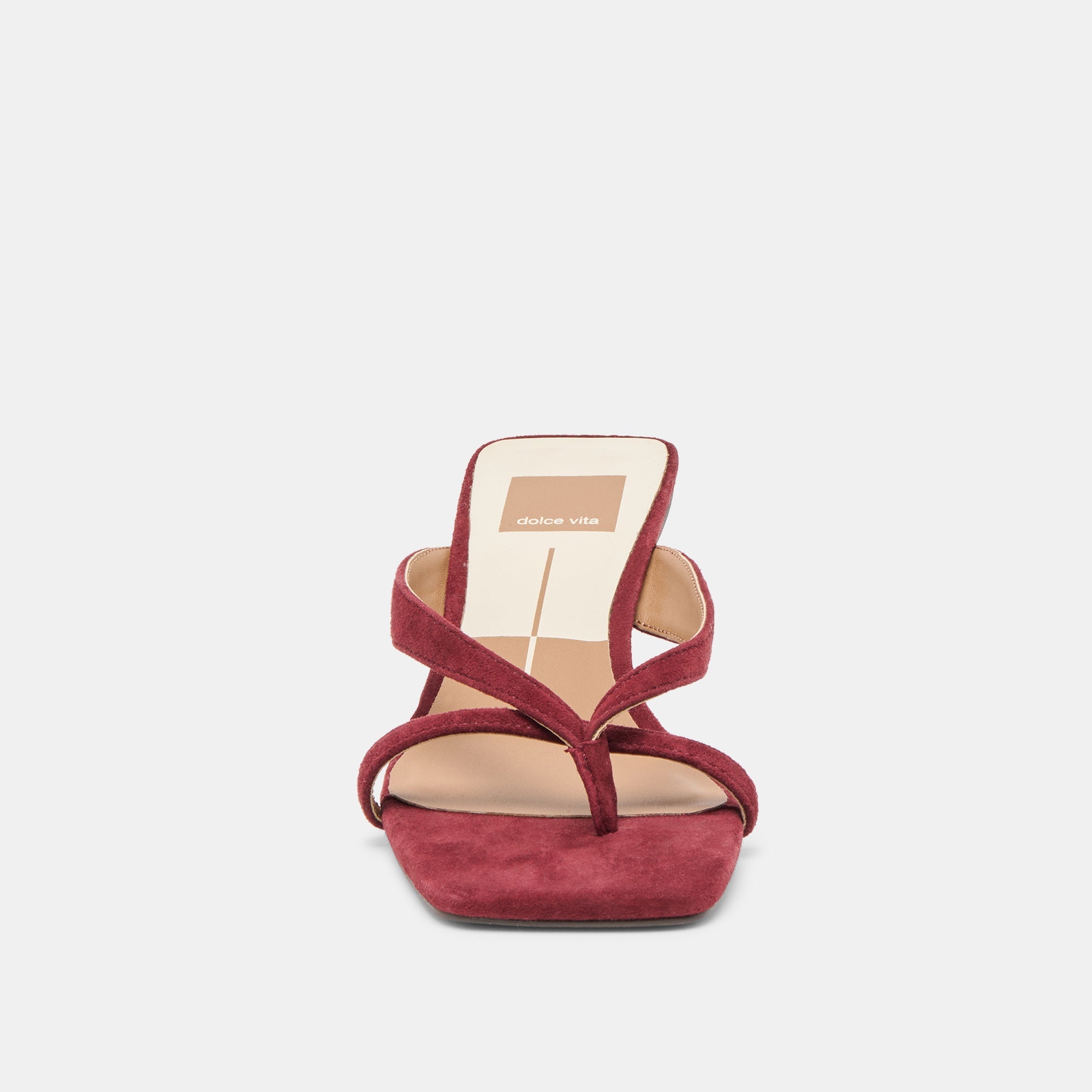 Brevel Oxblood Suede Heels | Women Dolce Vita