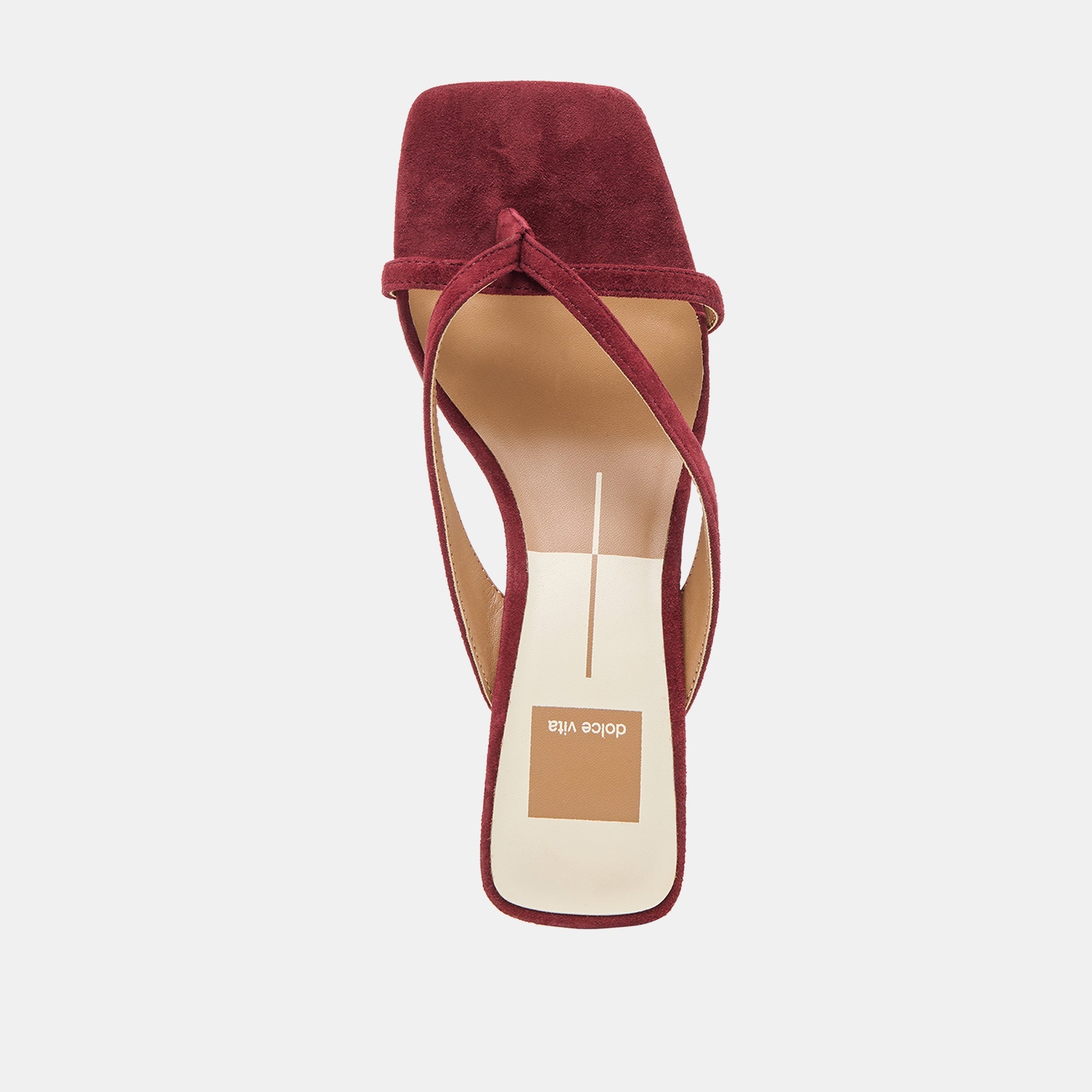 Brevel Oxblood Suede Heels | Women Dolce Vita