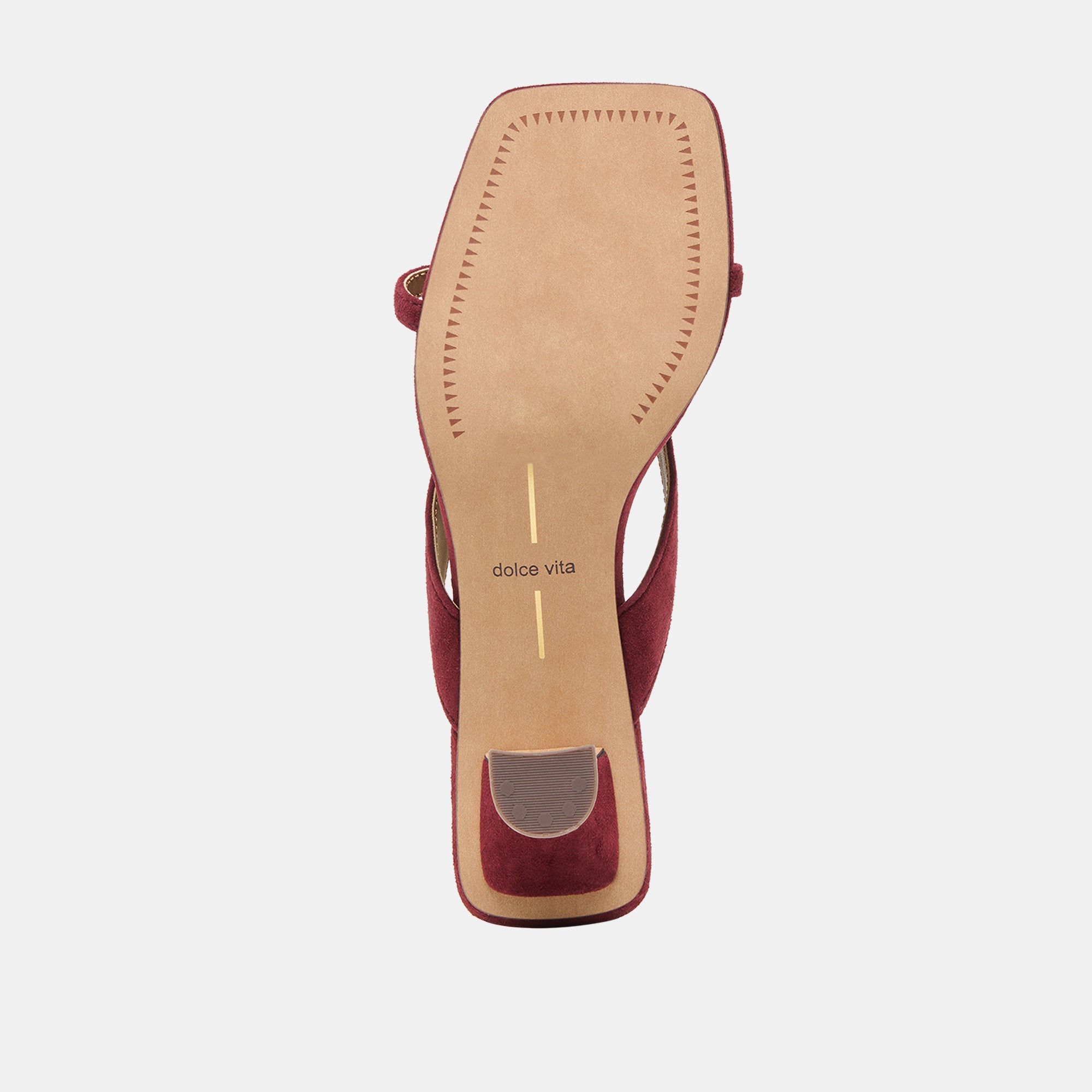 Brevel Oxblood Suede Heels | Women Dolce Vita