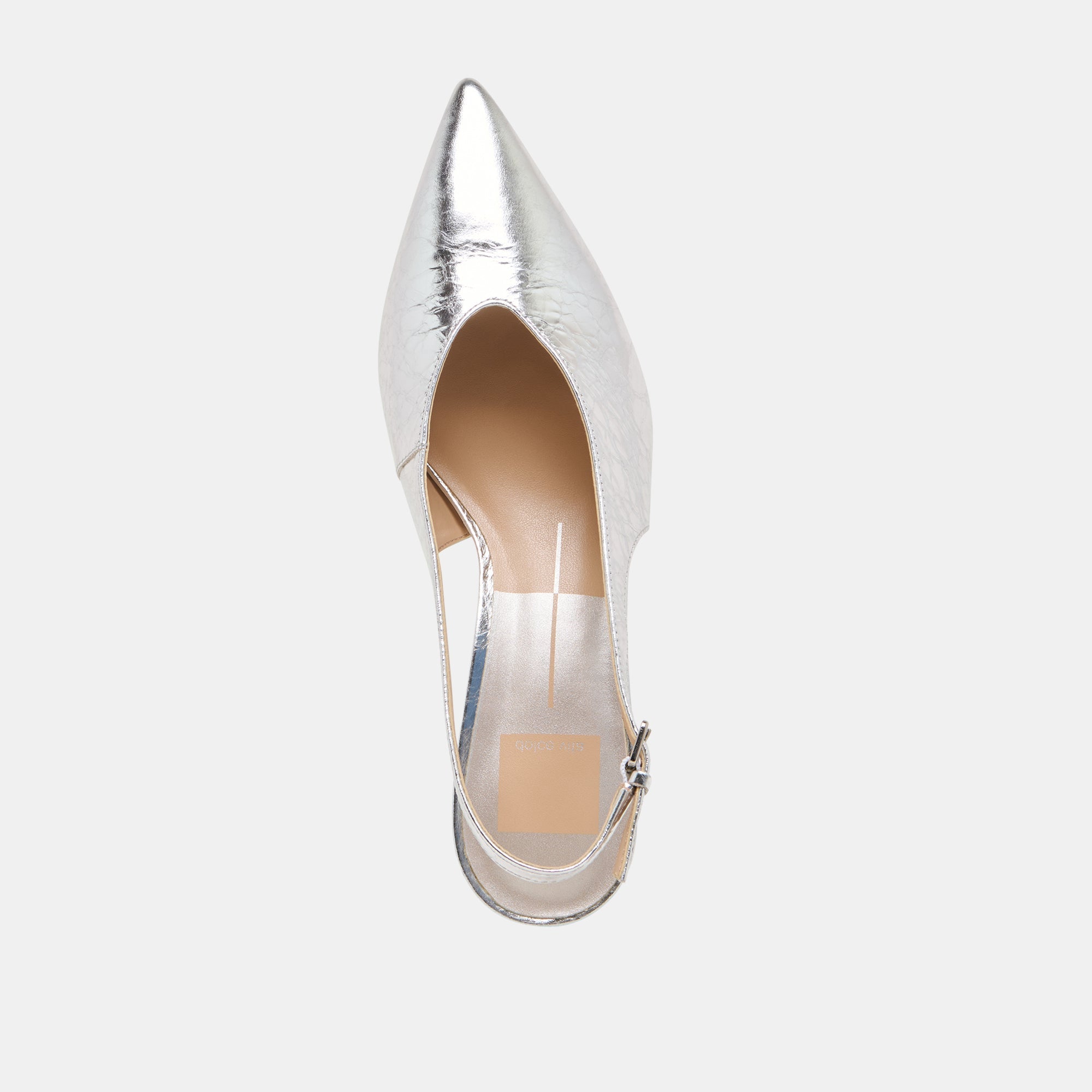 ALENNA HEELS SILVER DISTRESSED LEATHER | Dolce Vita Women