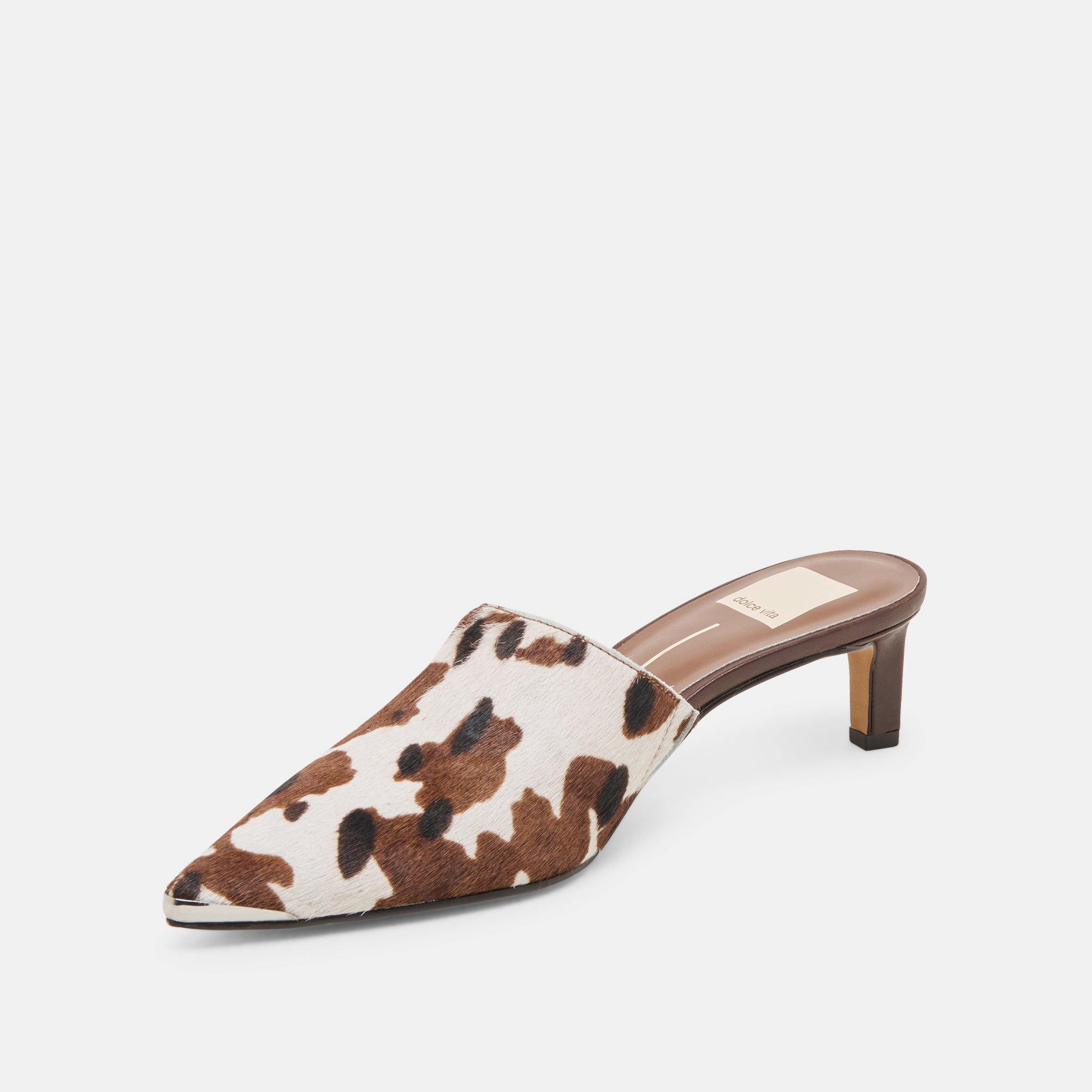 Lexy Cocoa Taurus Calf Hair Heels | Dolce Vita Women