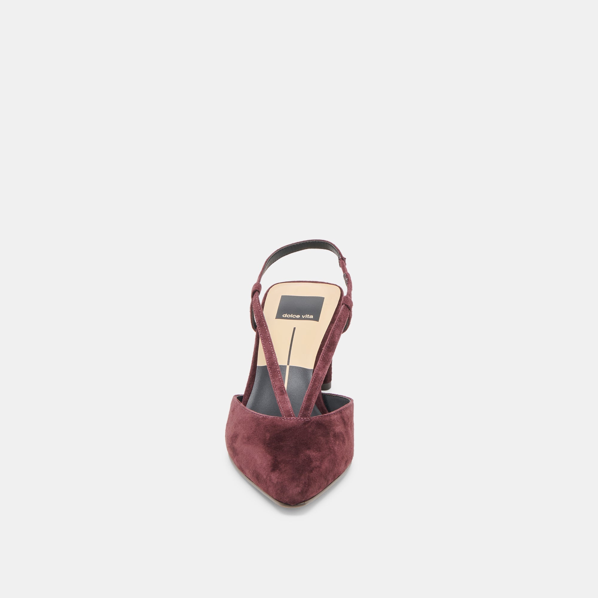Ginay Mulberry Suede Heels | Women Dolce Vita