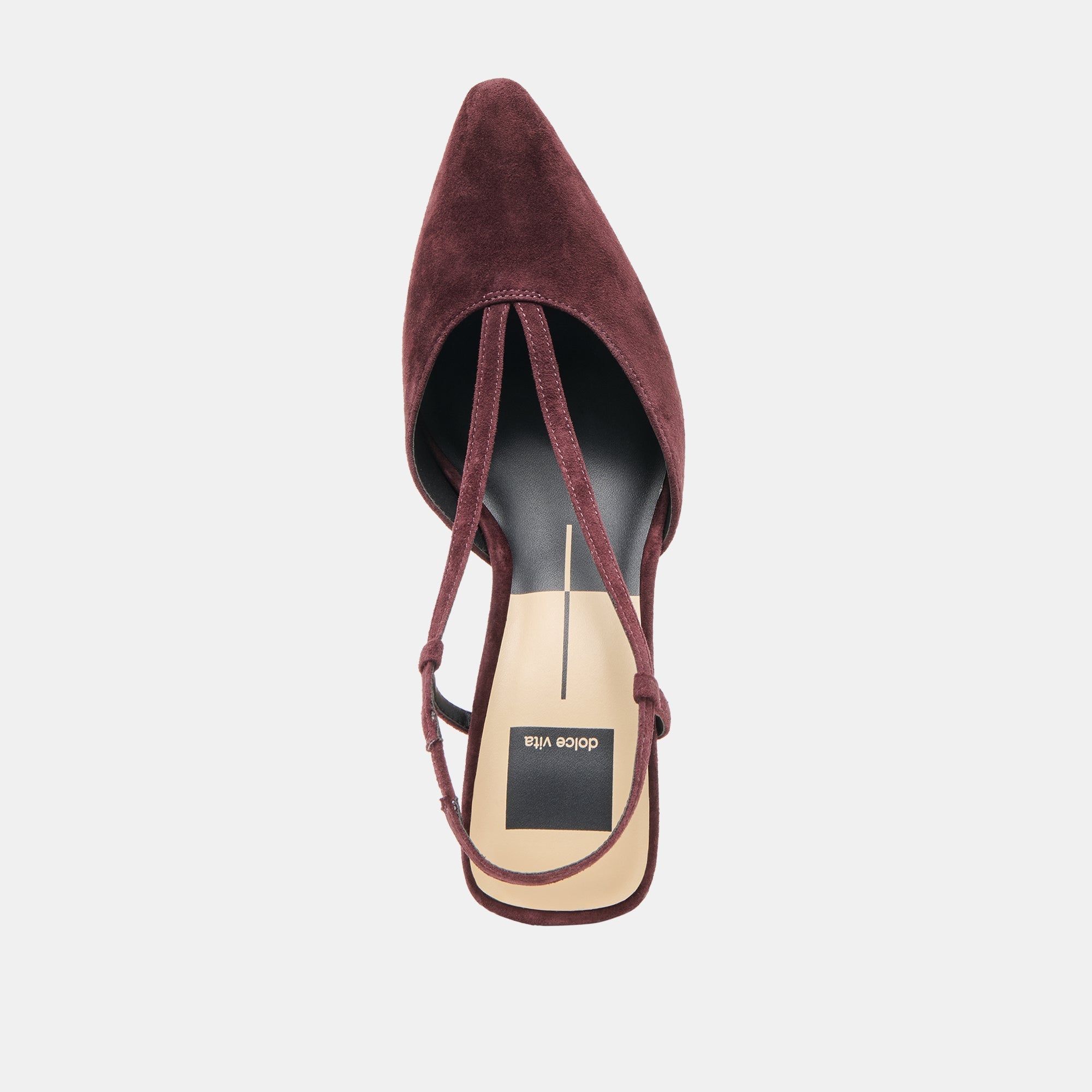 Ginay Mulberry Suede Heels | Women Dolce Vita