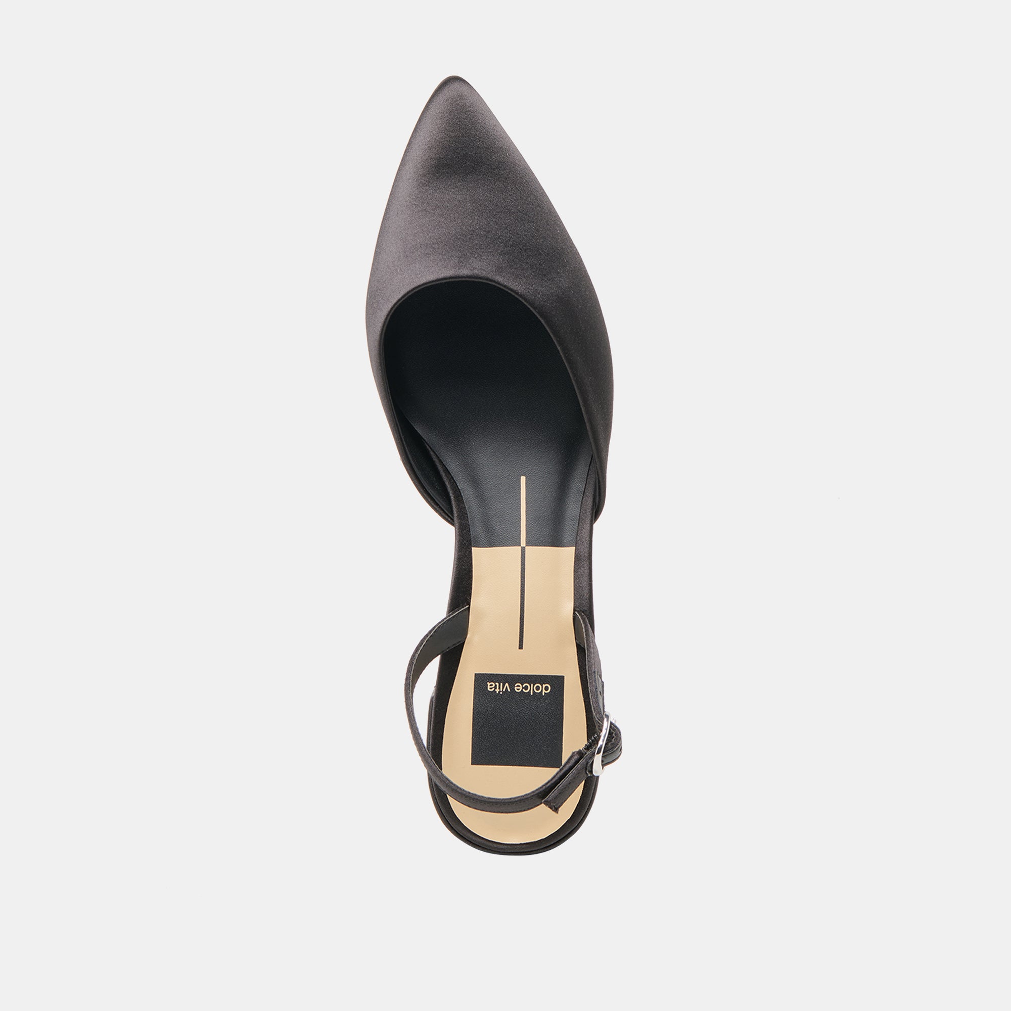 Carel Onyx Satin Heels | Women Dolce Vita