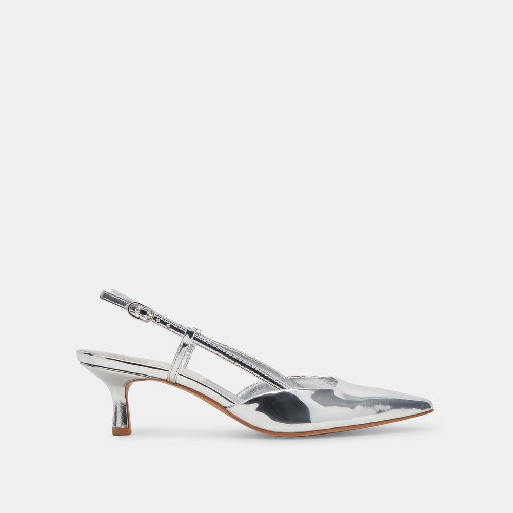 ODELA WIDE HEELS SILVER STELLA | Dolce Vita Women