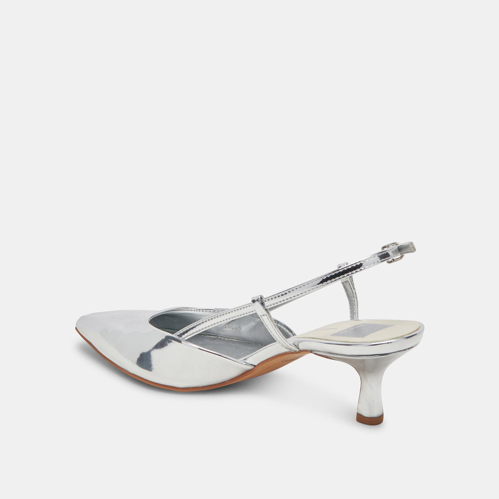 ODELA WIDE HEELS SILVER STELLA | Dolce Vita Women