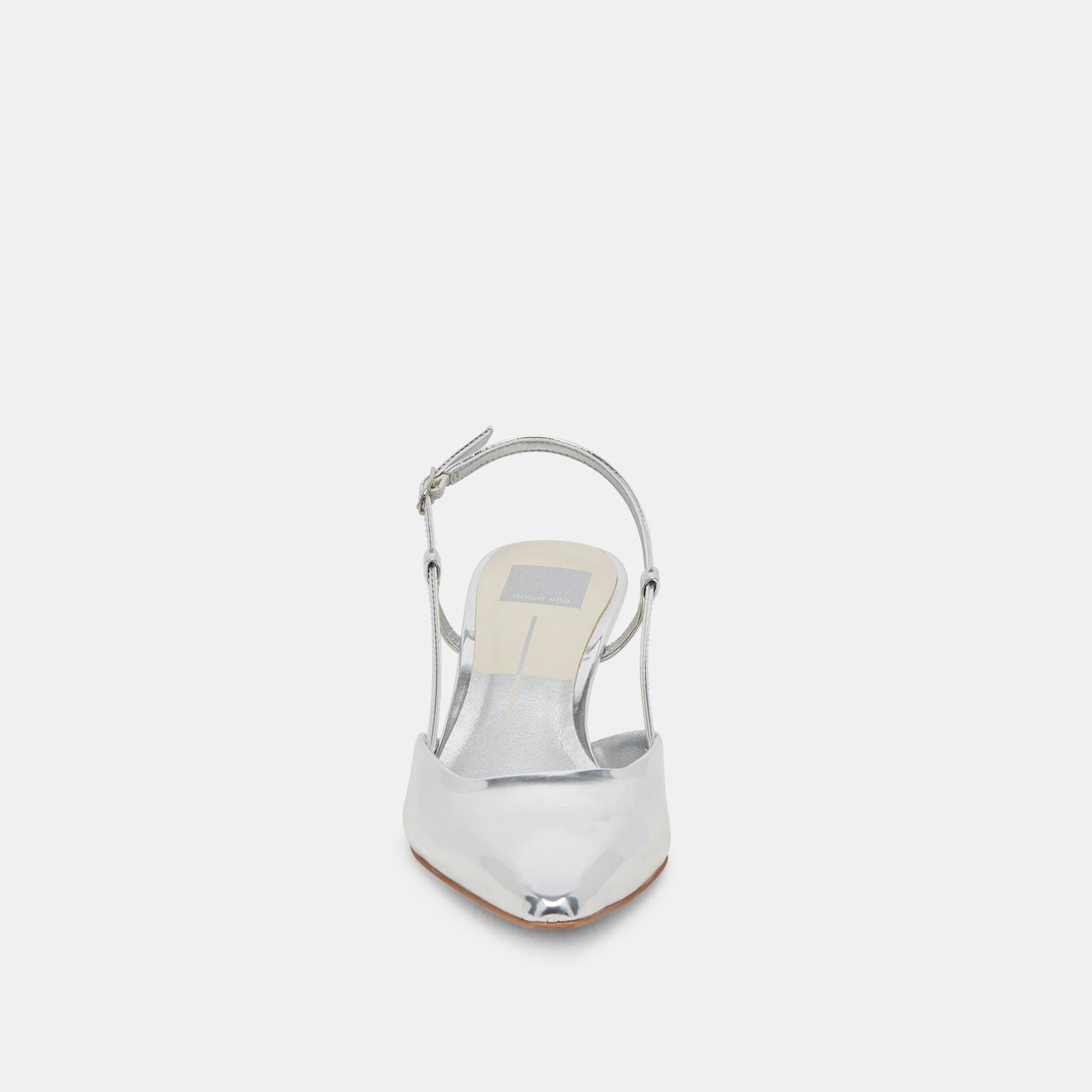 ODELA WIDE HEELS SILVER STELLA - Dolce Vita