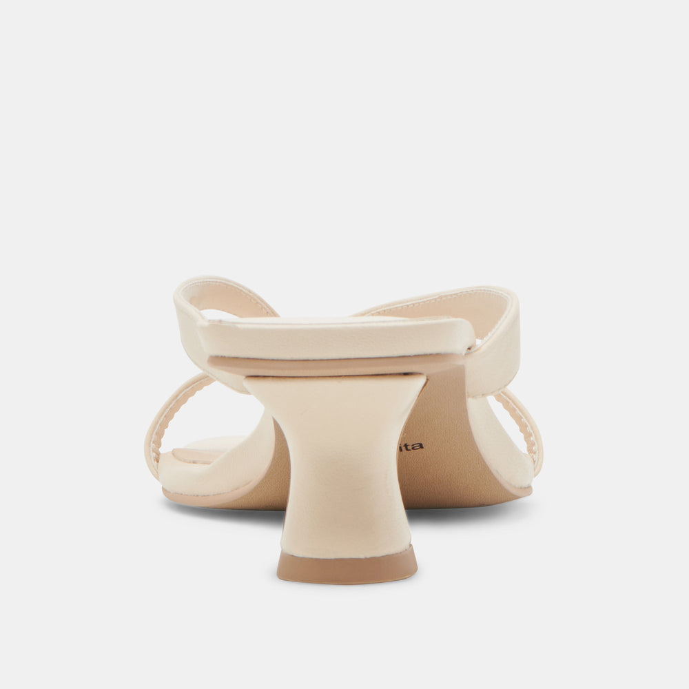BREVEL HEELS BONE LEATHER | Dolce Vita Women