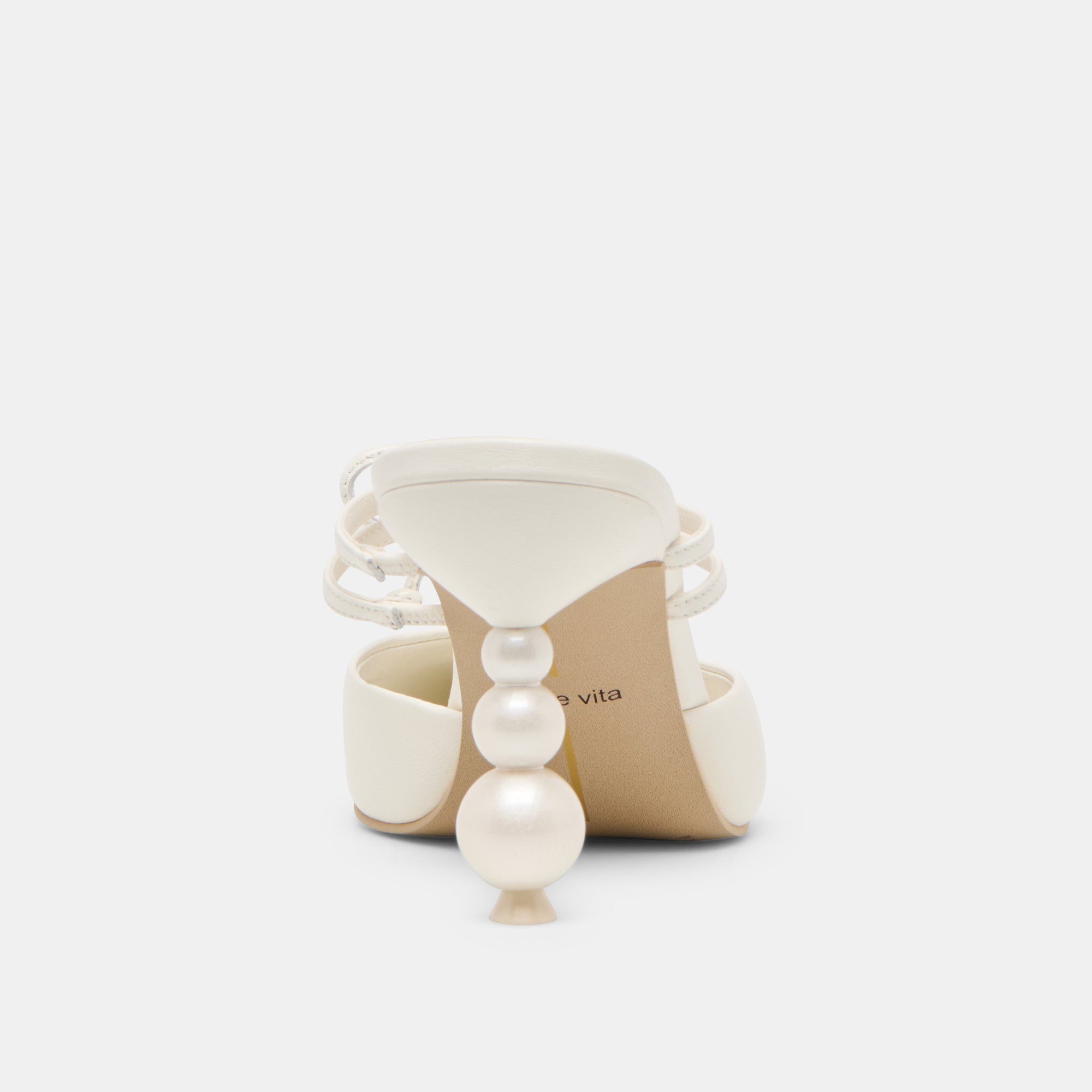 Klaire True White Leather Heels | Dolce Vita Women