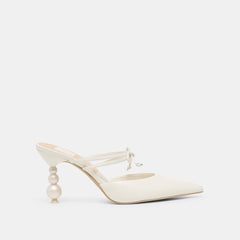 Klaire True White Leather Heels | Dolce Vita Women