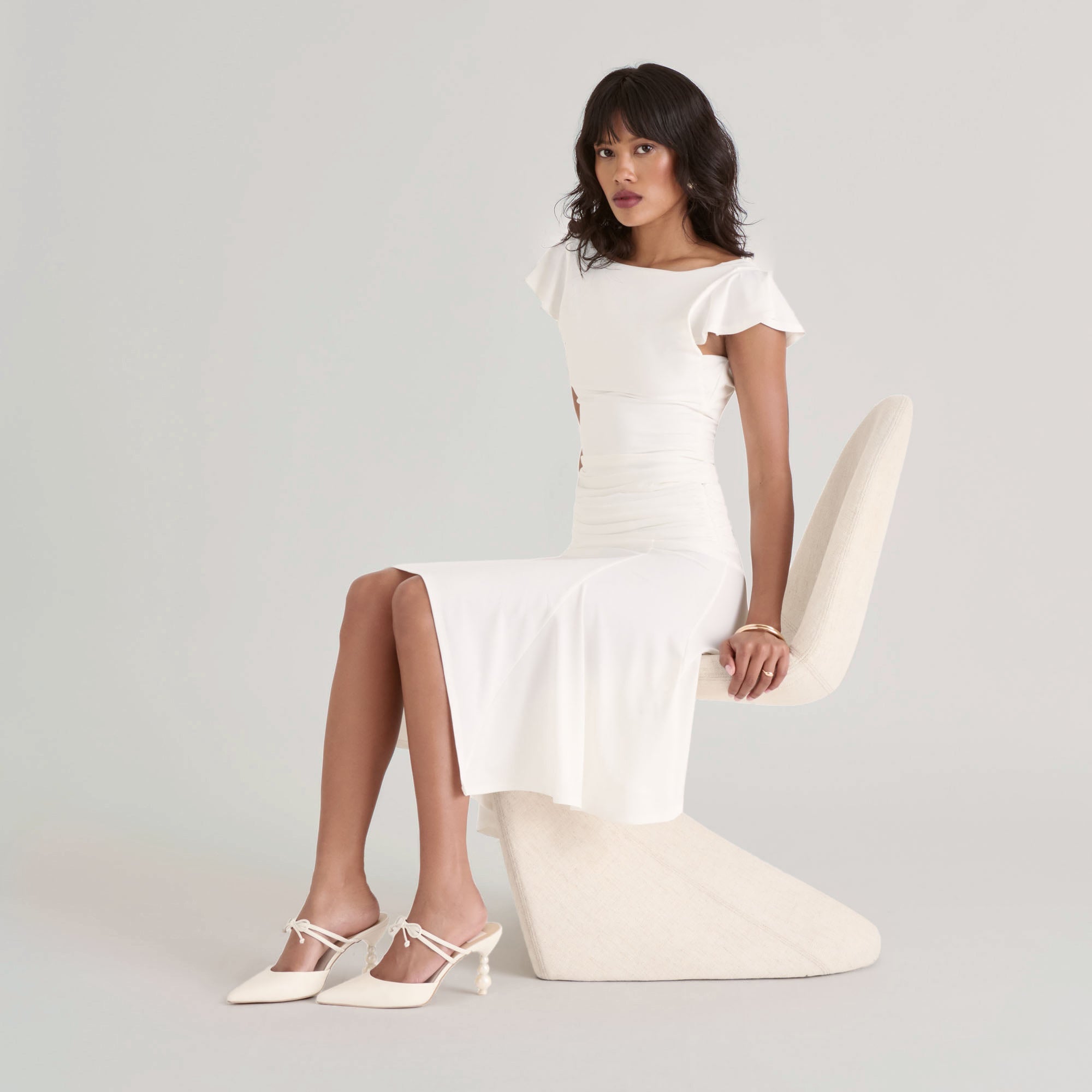 Klaire True White Leather Heels | Dolce Vita Women