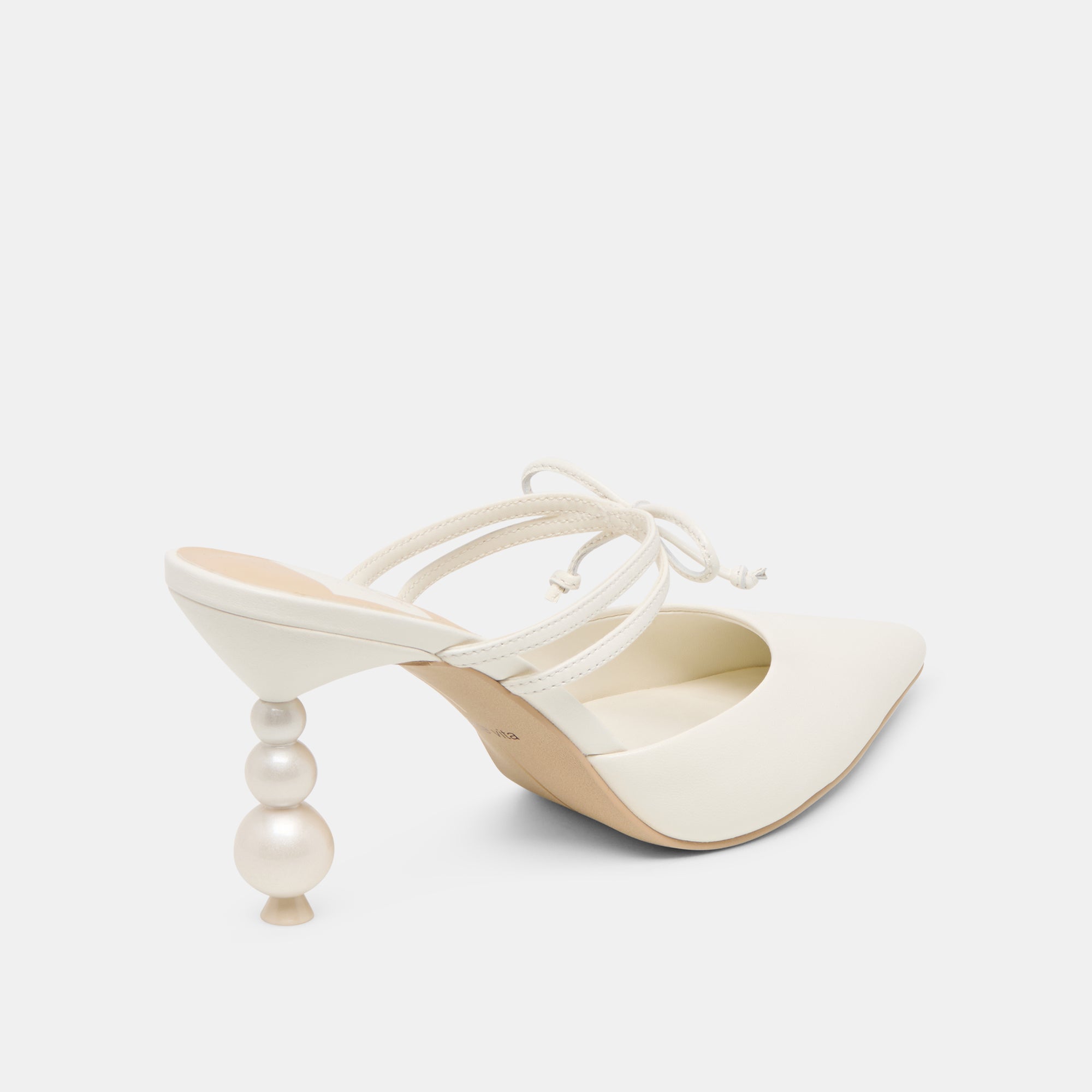 Klaire True White Leather Heels | Dolce Vita Women