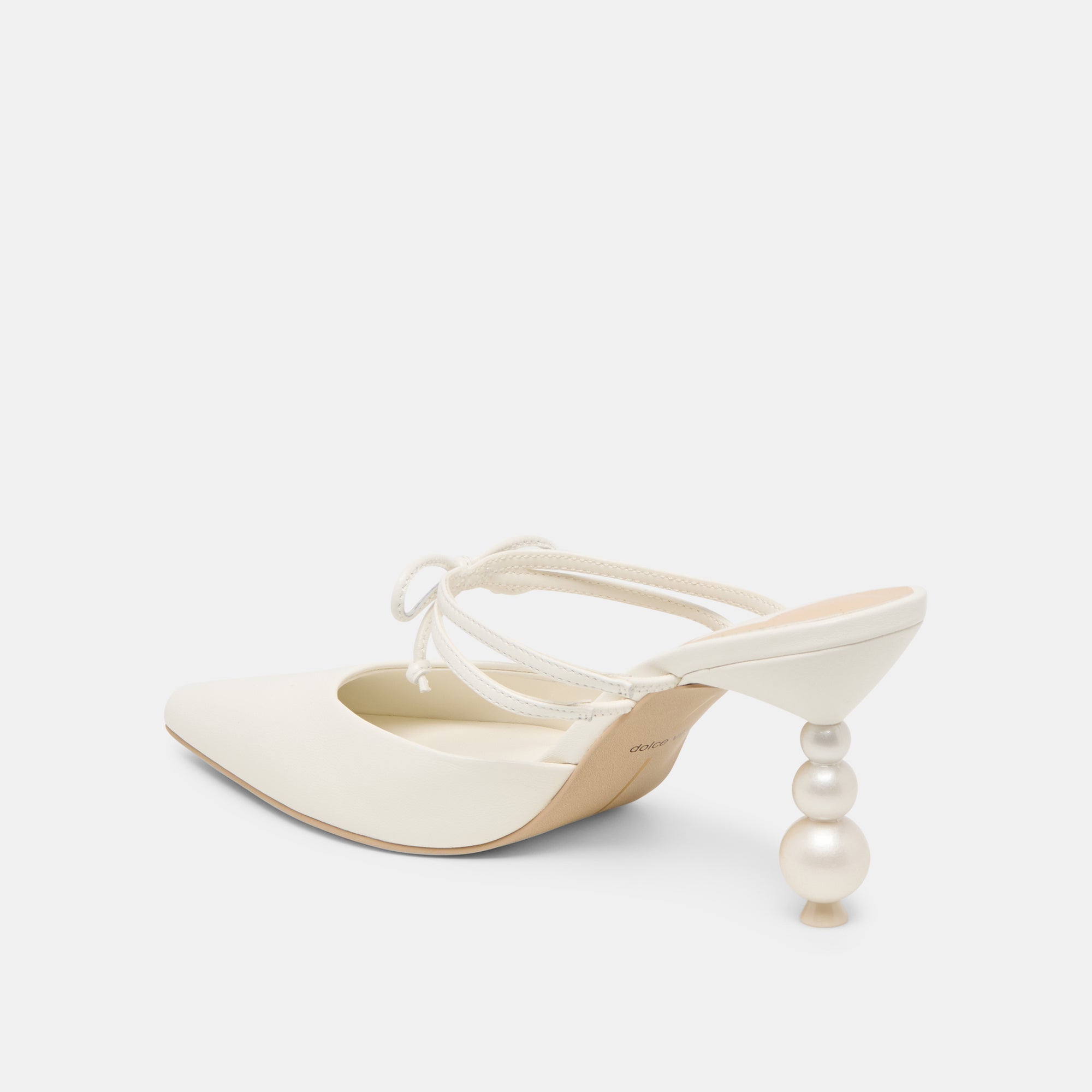 Klaire True White Leather Heels | Dolce Vita Women