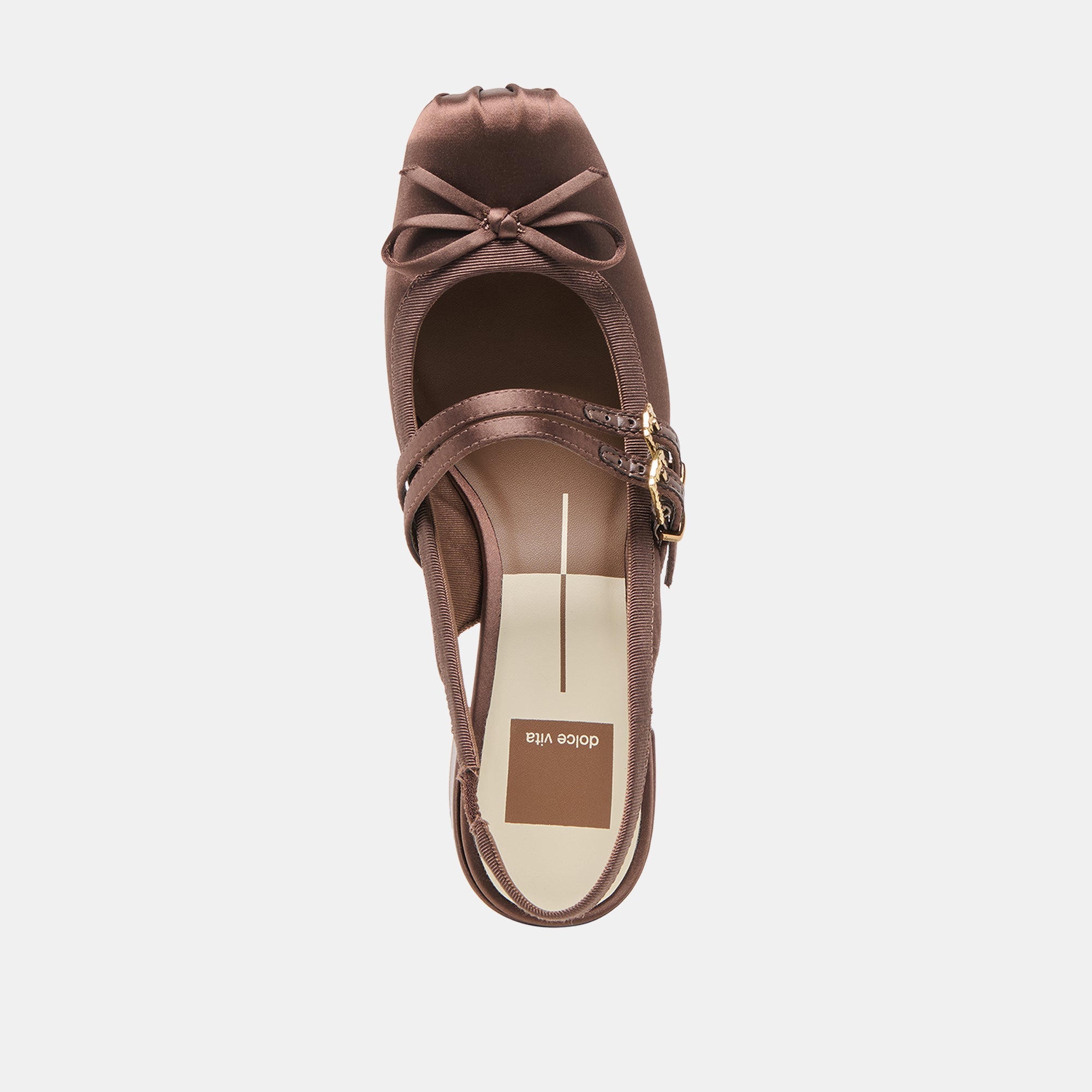 Loris Mahogany Satin Heels | Dolce Vita Women