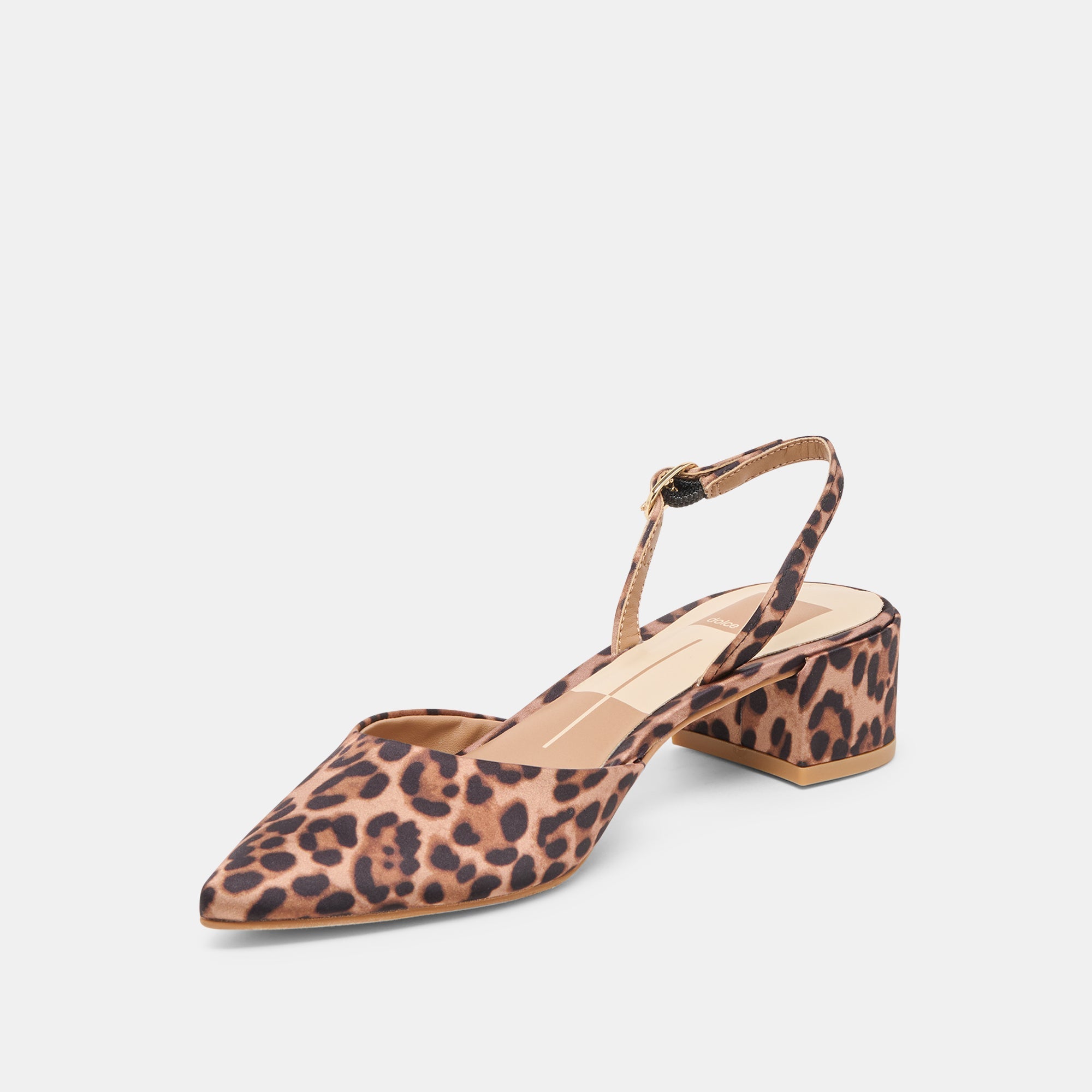 Carel Dk Leopard Satin Heels | Women Dolce Vita