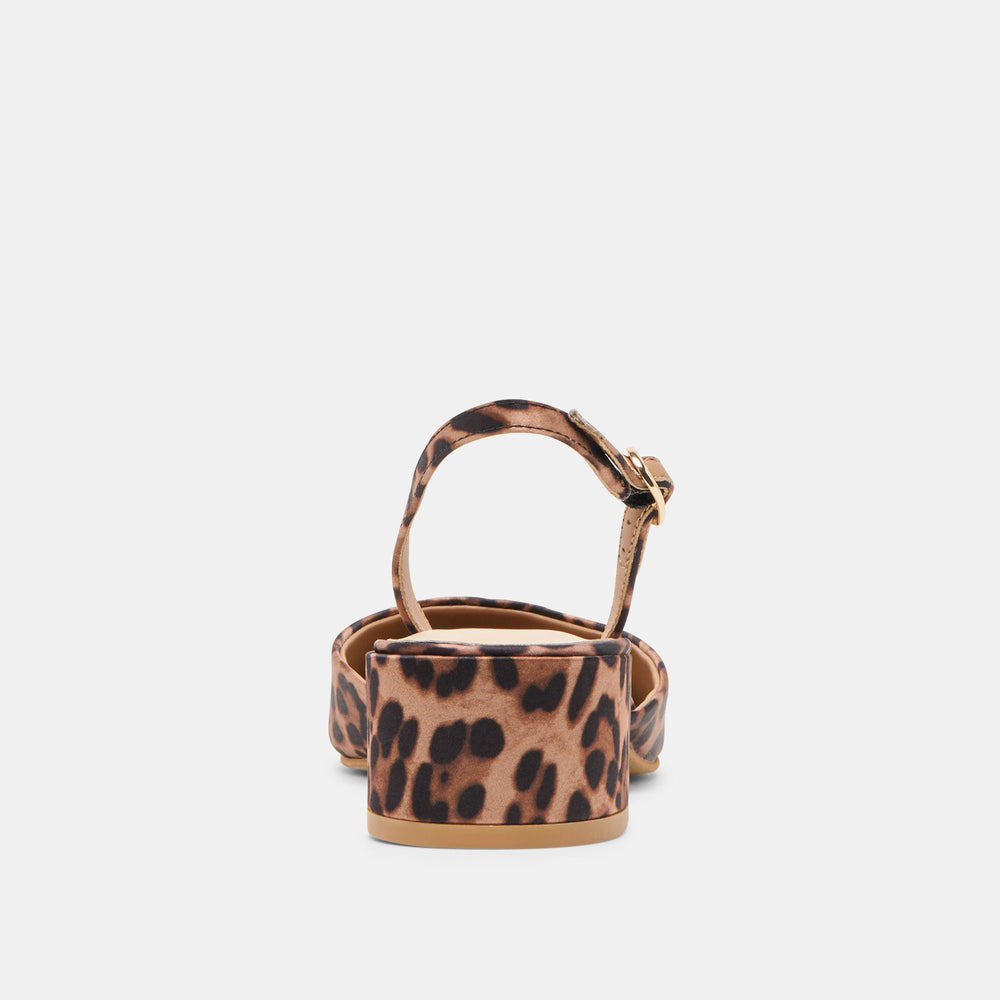 Carel Dk Leopard Satin Heels | Women Dolce Vita