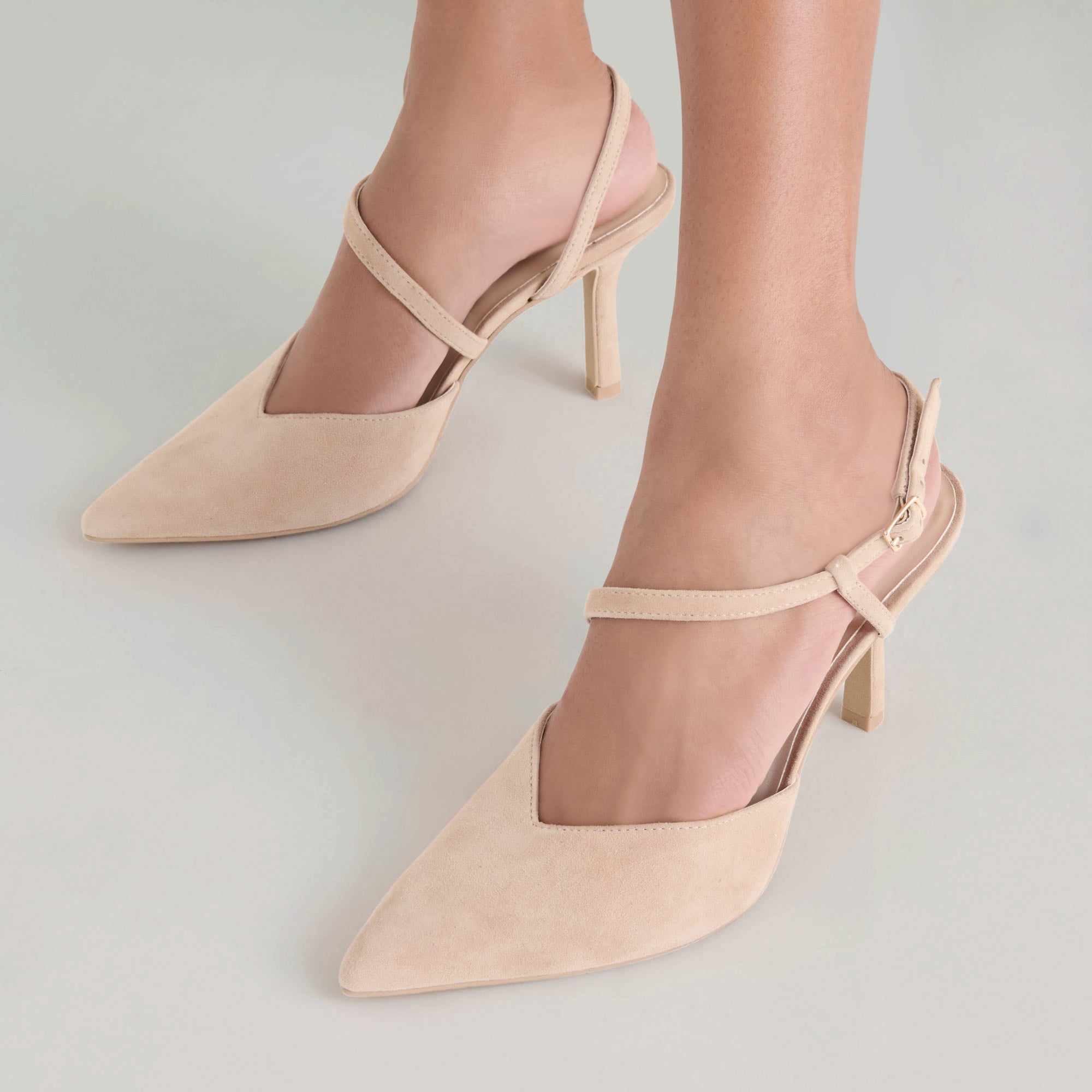 Kamra Camel Suede Heels | Dolce Vita Women