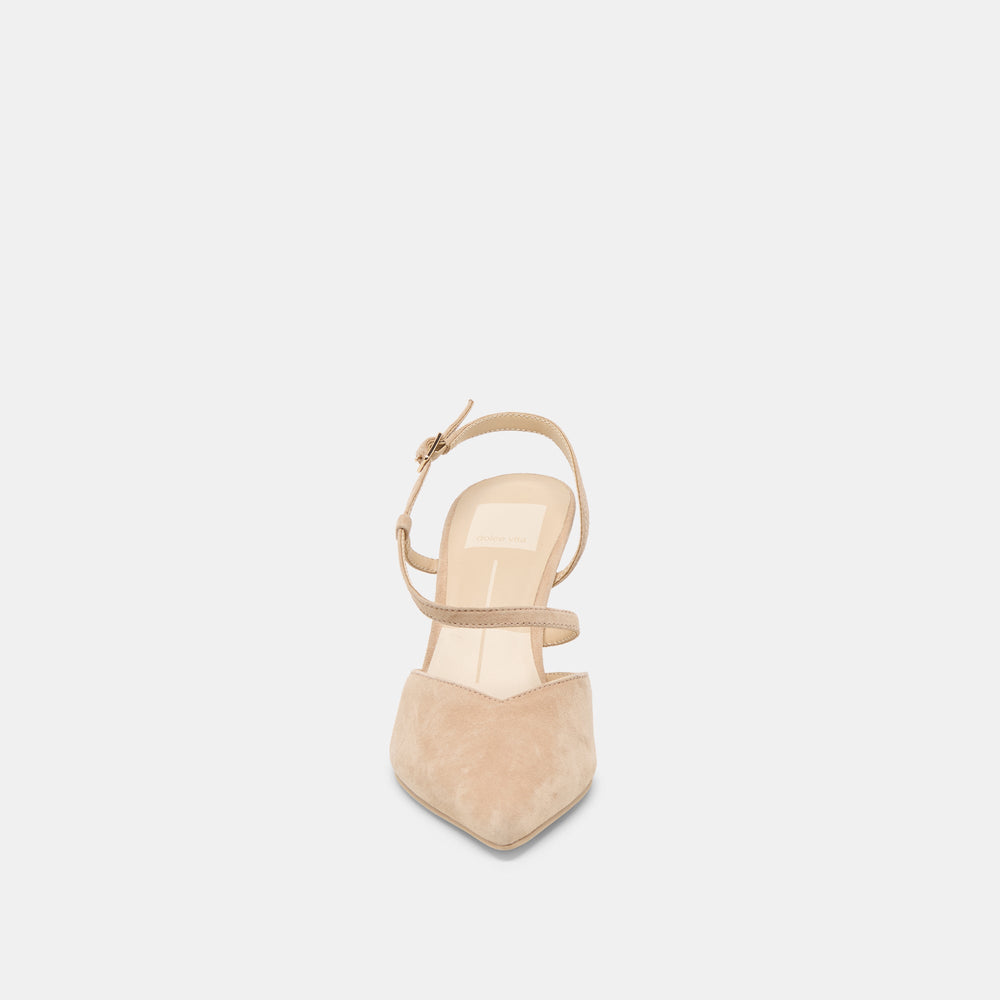 Kamra Camel Suede Heels | Dolce Vita Women