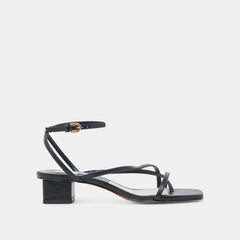 KARLOS SANDALS BLACK LEATHER | Dolce Vita Women